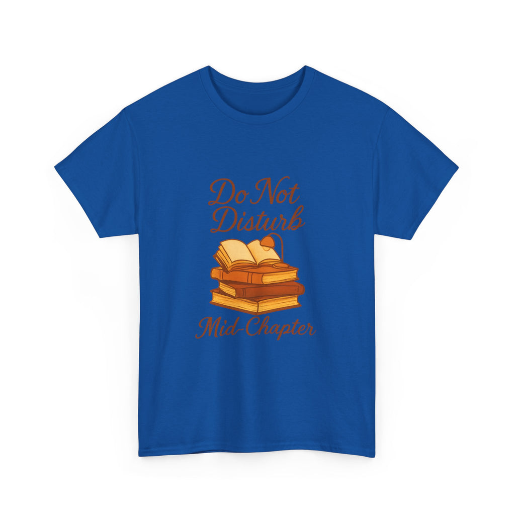 Bookworm Do Not Disturb Mid-Chapter T-Shirt