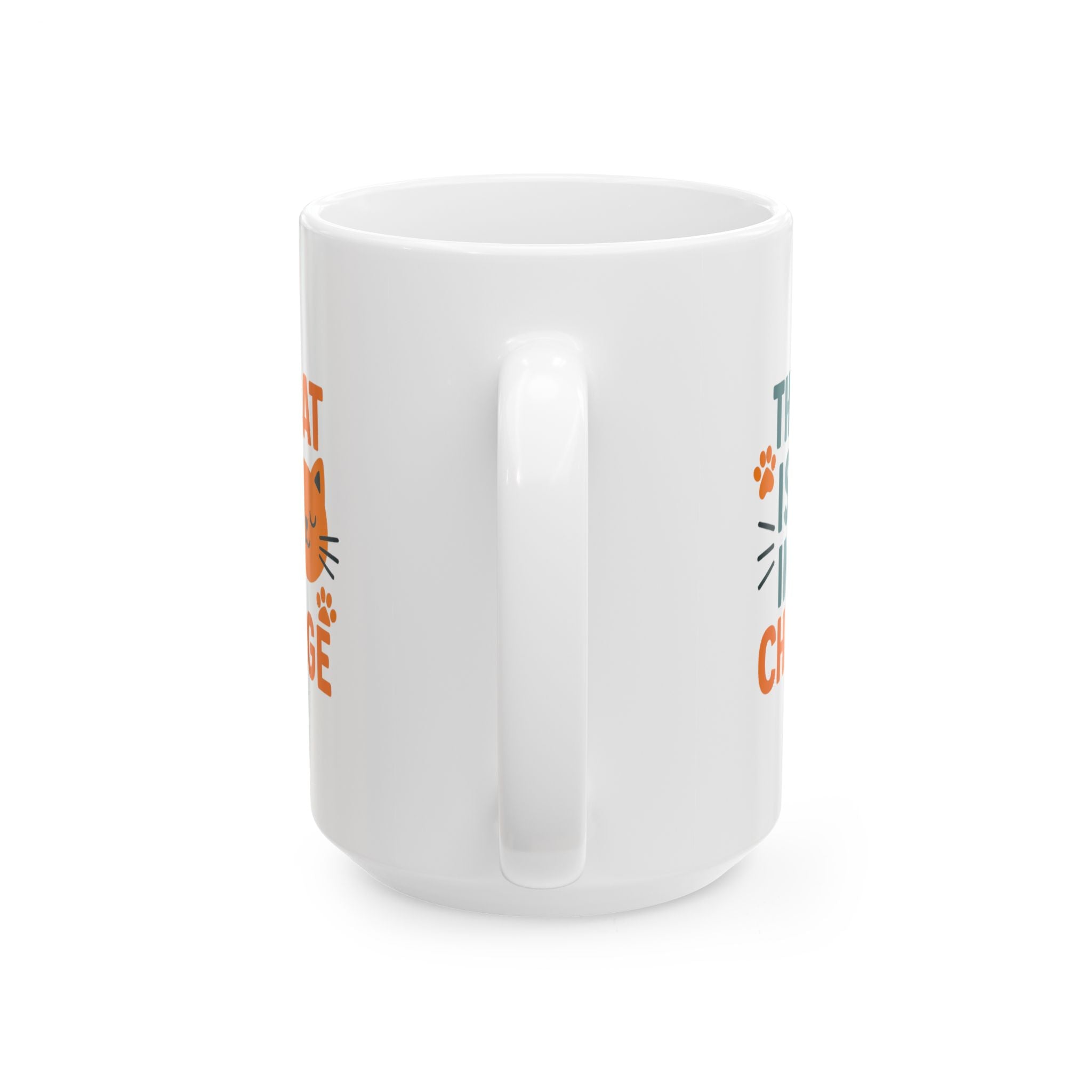 Cat Says No To Mondays Coffee Mug | Funny Cat Lover Gift | Ceramic Mug