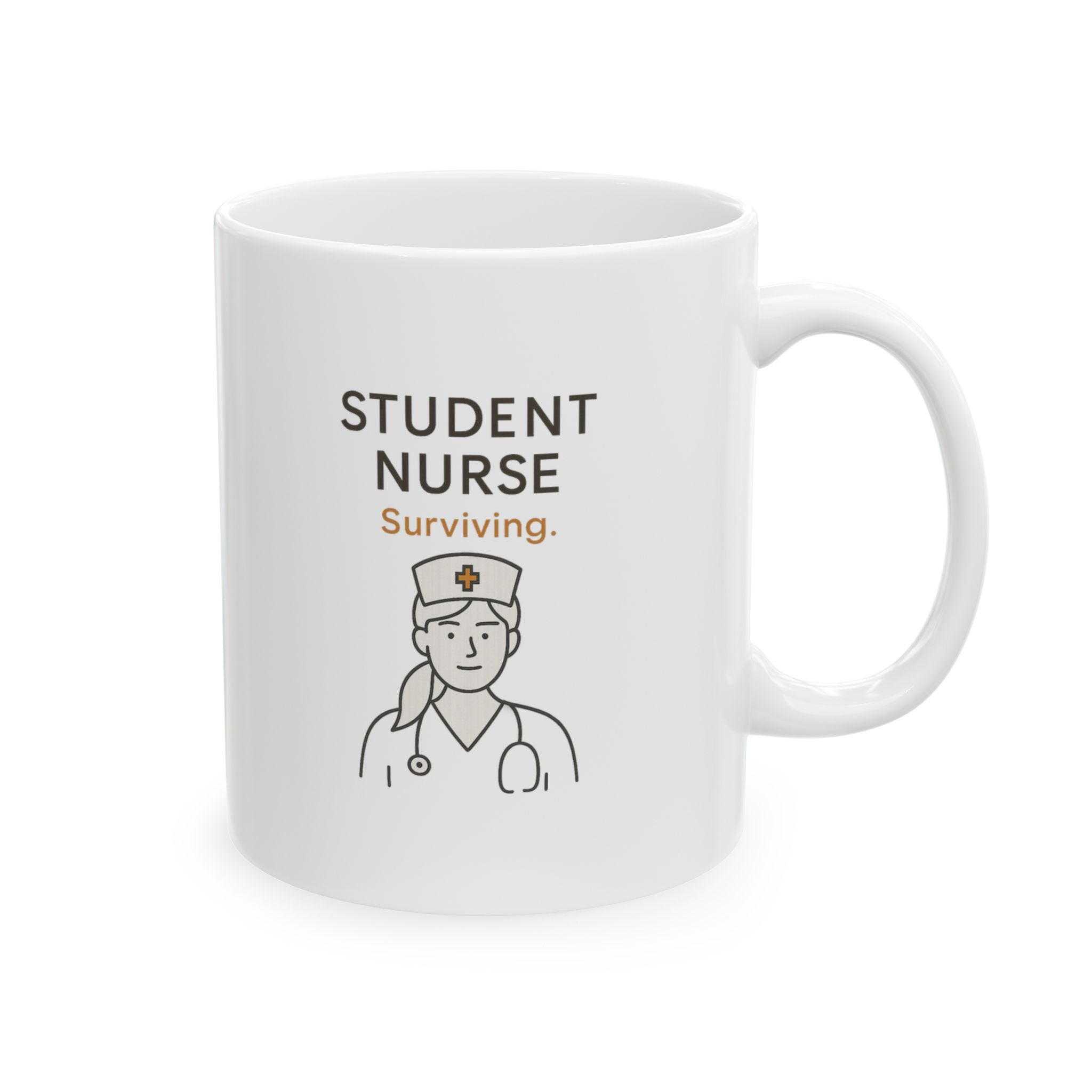 Future Nurse In Training Almost There Coffee Mug | Student Nurse Gift | Ceramic Mug