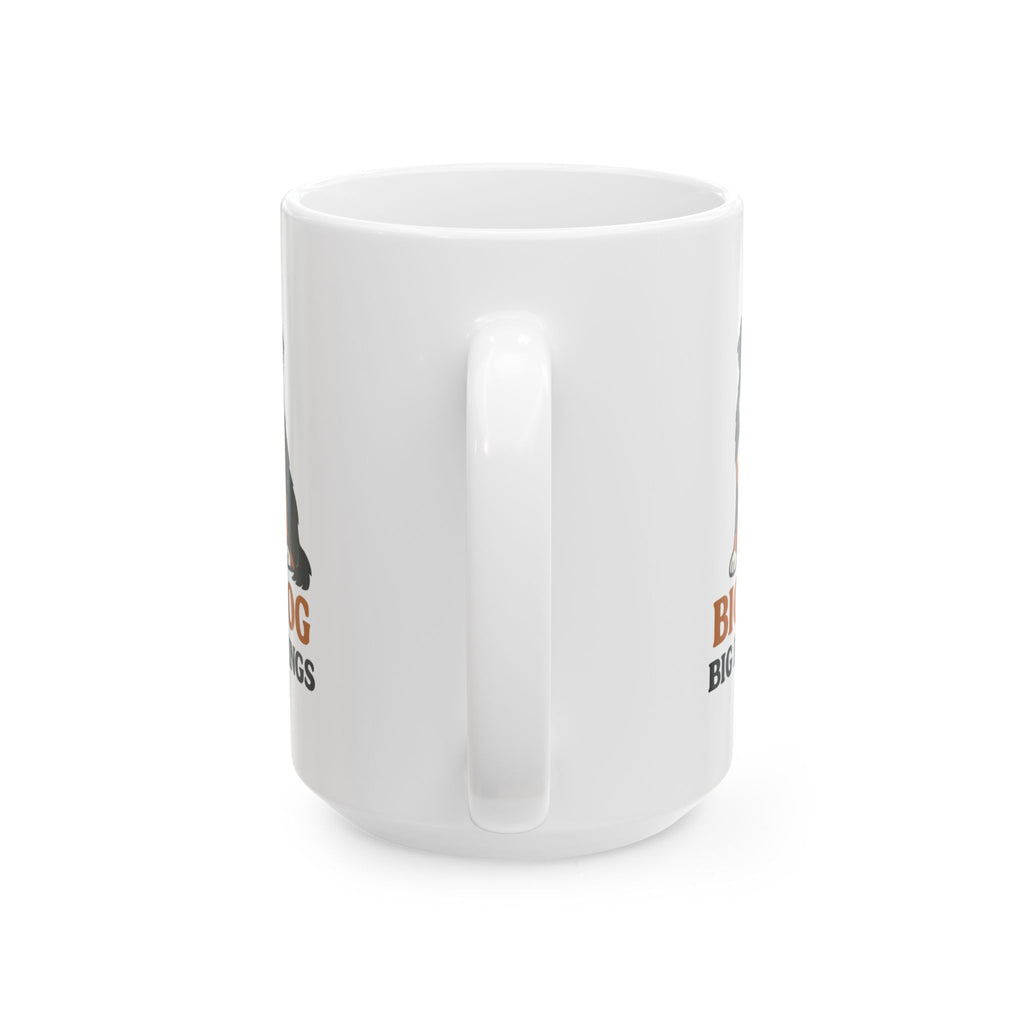 Bernese Mountain Dog Dad Big Dog Big Feelings Coffee Mug | Dog Lover Gift | Ceramic Mug