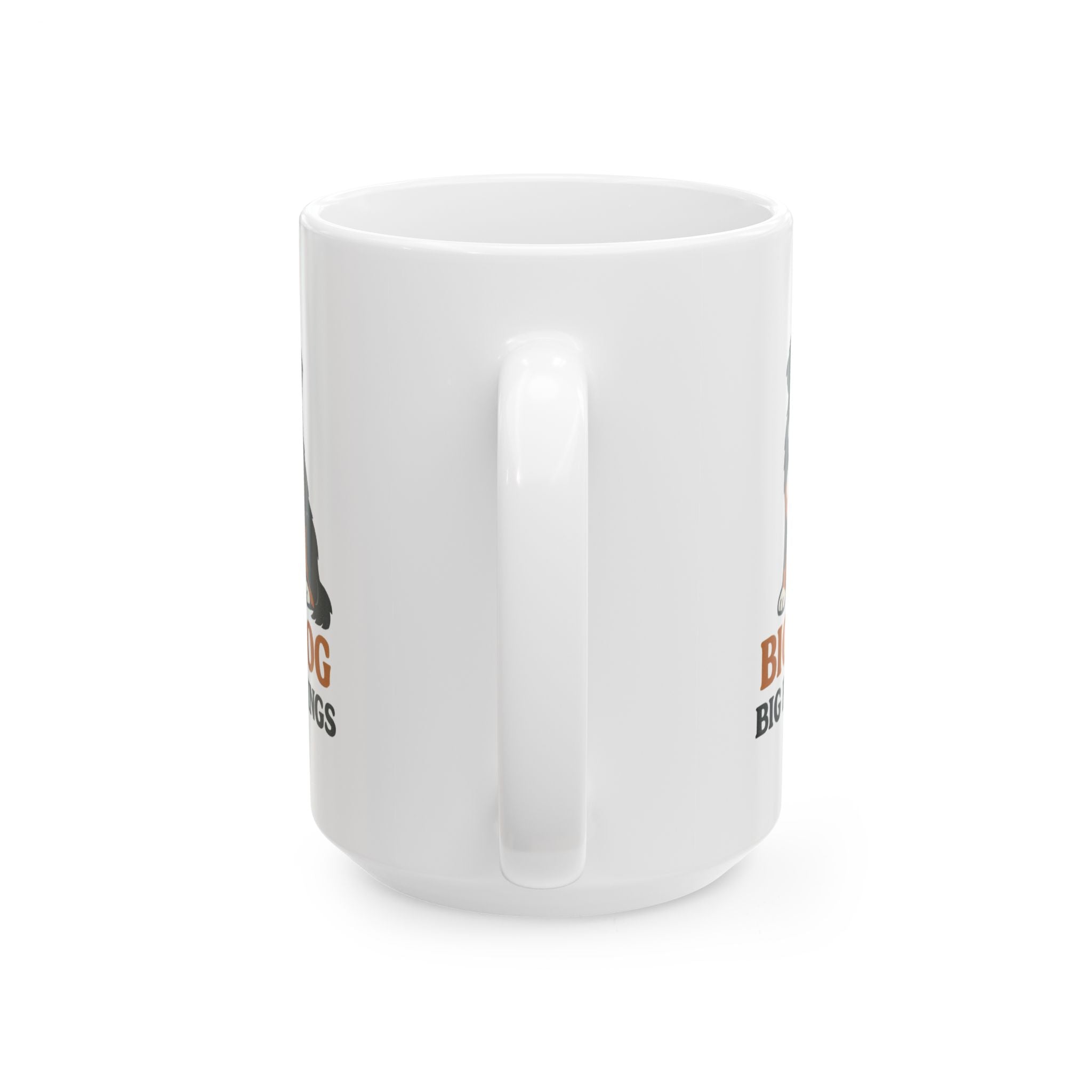 Bernese Mountain Dog Dad Big Dog Big Feelings Coffee Mug | Dog Lover Gift | Ceramic Mug
