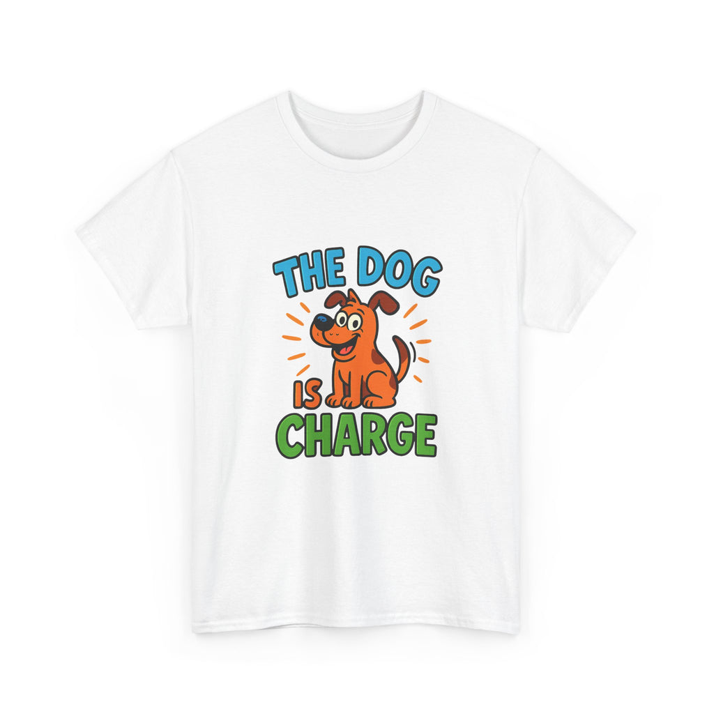 Boss Is The Dog T-Shirt | Funny Pet Humor | Graphic Tee