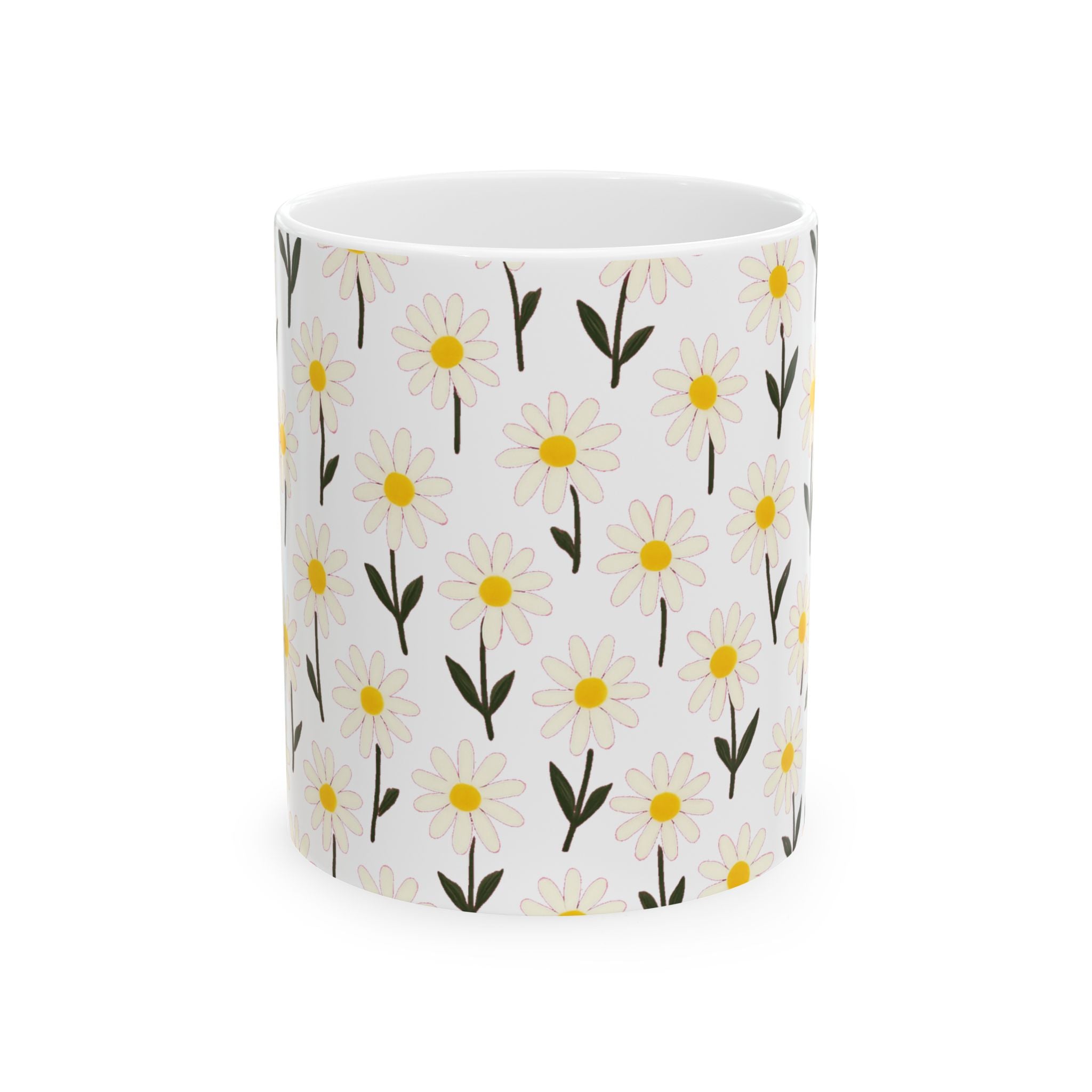 Daisy Garden Coffee Mug | Unique Gift | Ceramic Mug