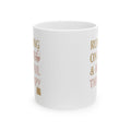 Running On Rosé And Retail Therapy Coffee Mug | Unique Gift | Ceramic Mug