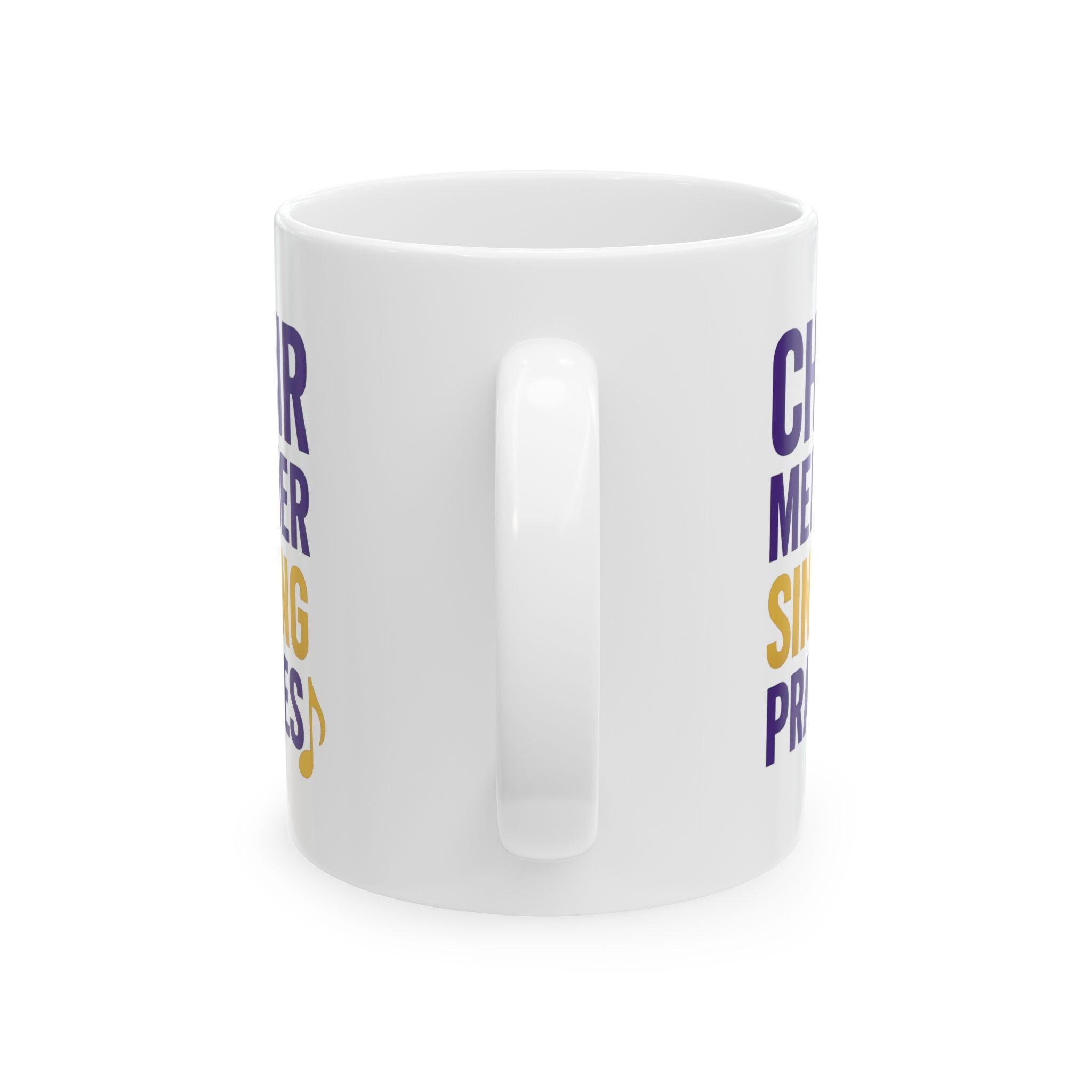 Church Choir Member Singing Praises Coffee Mug | Unique Gift | Ceramic Mug