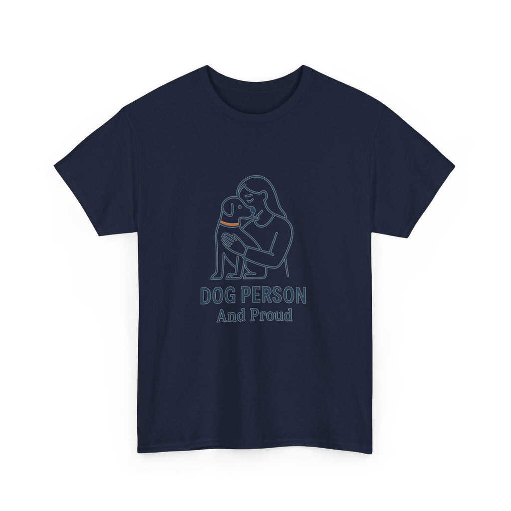 Dog Person Warning May Talk About Dogs T-Shirt | Funny Dog Humor | Graphic Tee