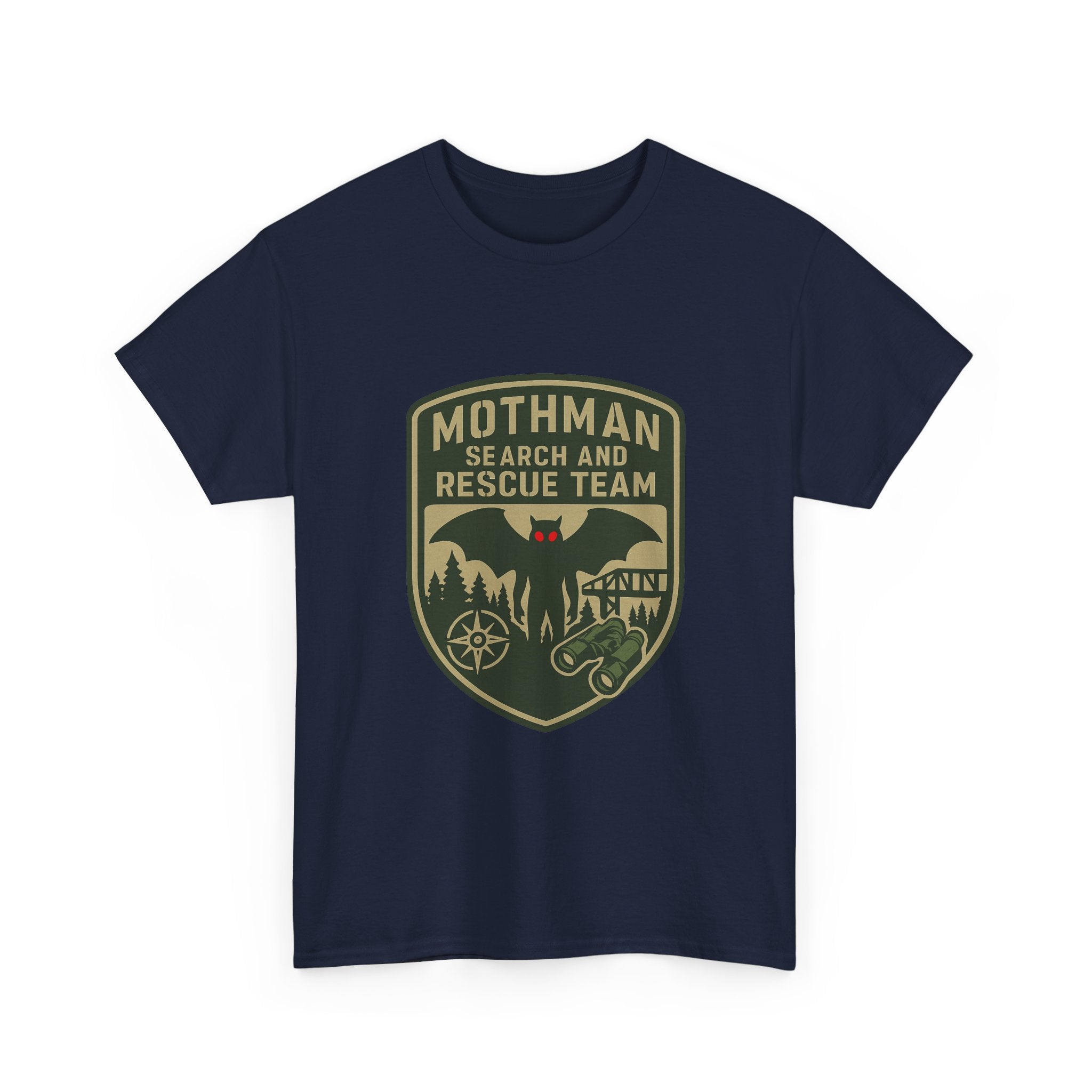Mothman Search And Rescue Team T-Shirt | Unique Gift | Graphic Tee