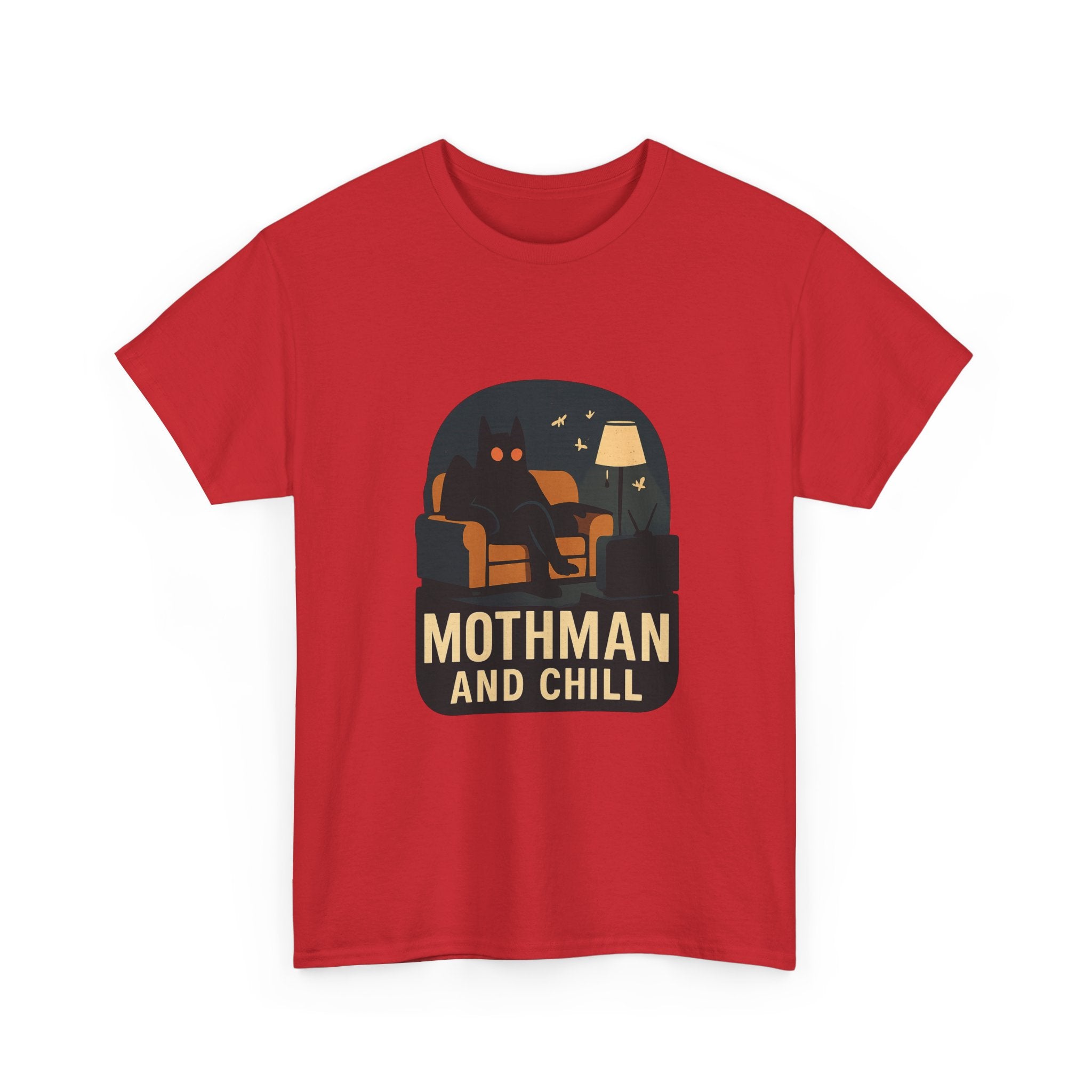 Mothman And Chill T-Shirt | Unique Gift | Graphic Tee