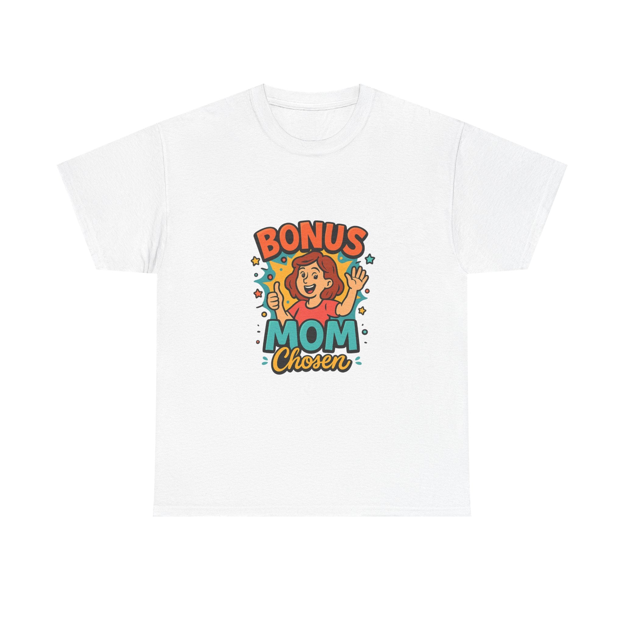 Bonus Mom Showing Up Every Single Day T-Shirt | Stepmom Gift | Graphic Tee