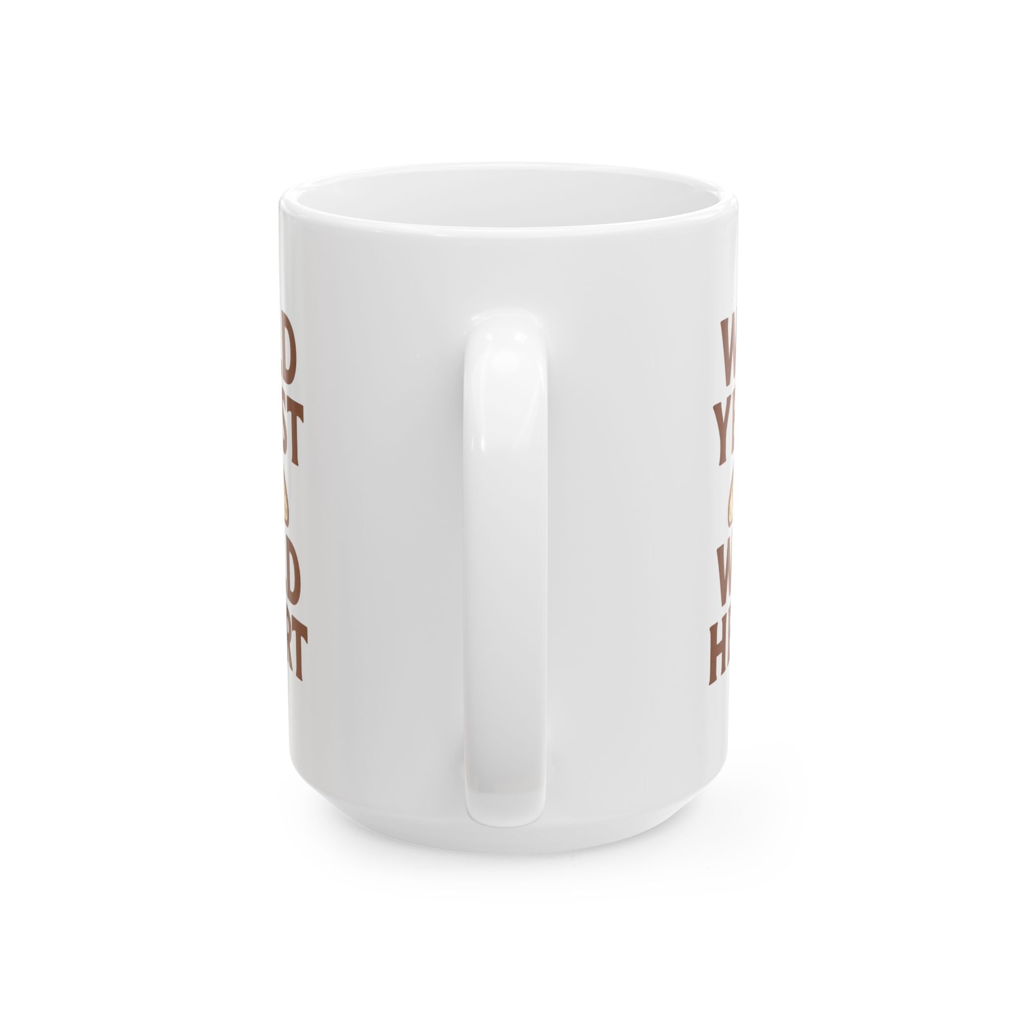 Sourdough Baker Wild Yeast Wild Heart Coffee Mug | Baker Gift | Ceramic Mug