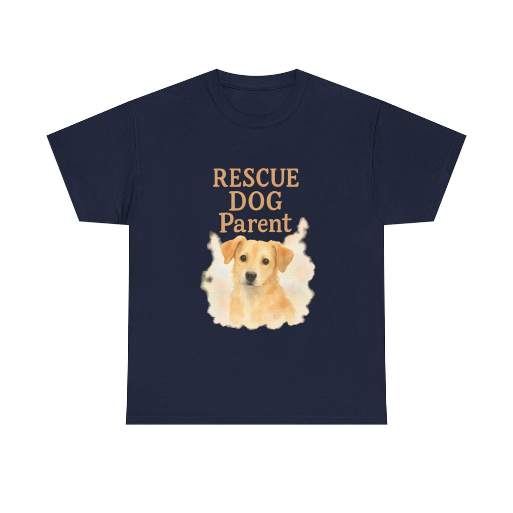 Proud Rescue Dog Parent T-Shirt | Shelter Adoption Gift | Graphic Tee
