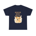 Proud Rescue Dog Parent T-Shirt | Shelter Adoption Gift | Graphic Tee