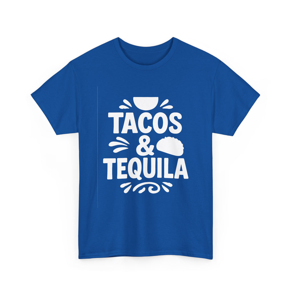 Tacos And Tequila Foodie T-Shirt | Unique Gift | Graphic Tee