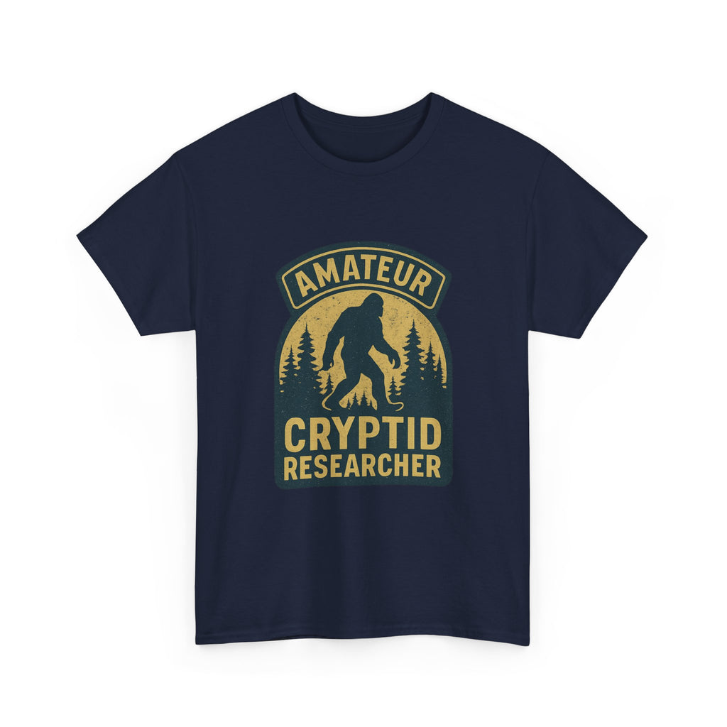Amateur Cryptid Researcher T-Shirt | Unique Gift | Graphic Tee
