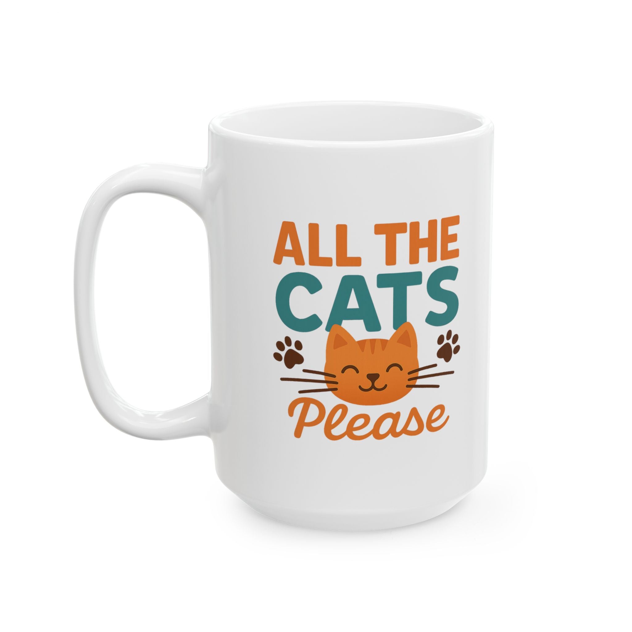 Cat Math One More Never Hurt Coffee Mug | Funny Cat Mom Gift | Ceramic Mug