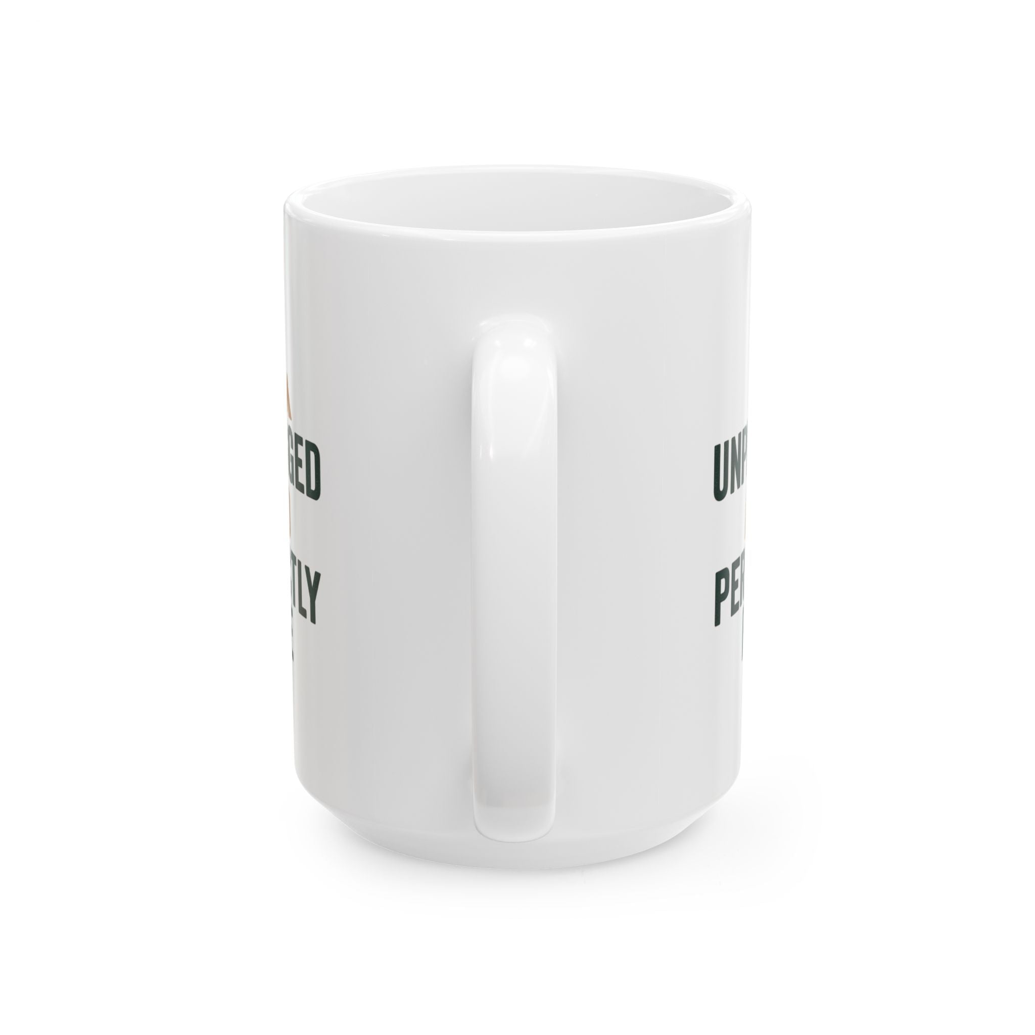 Camper Unplugged And Perfectly Fine With It Coffee Mug | Unique Gift | Ceramic Mug