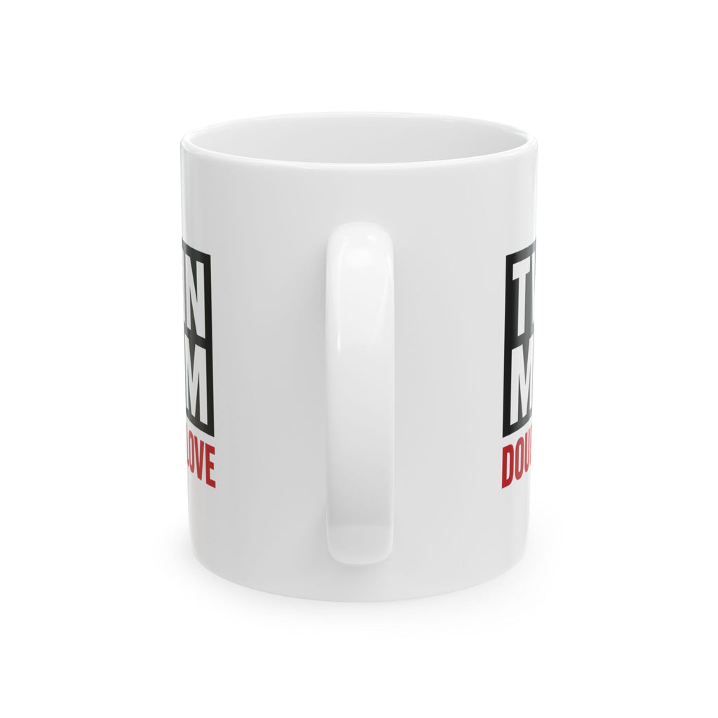 Blessed With Twins Twin Mom Life Coffee Mug | Twin Mom Appreciation | Ceramic Mug