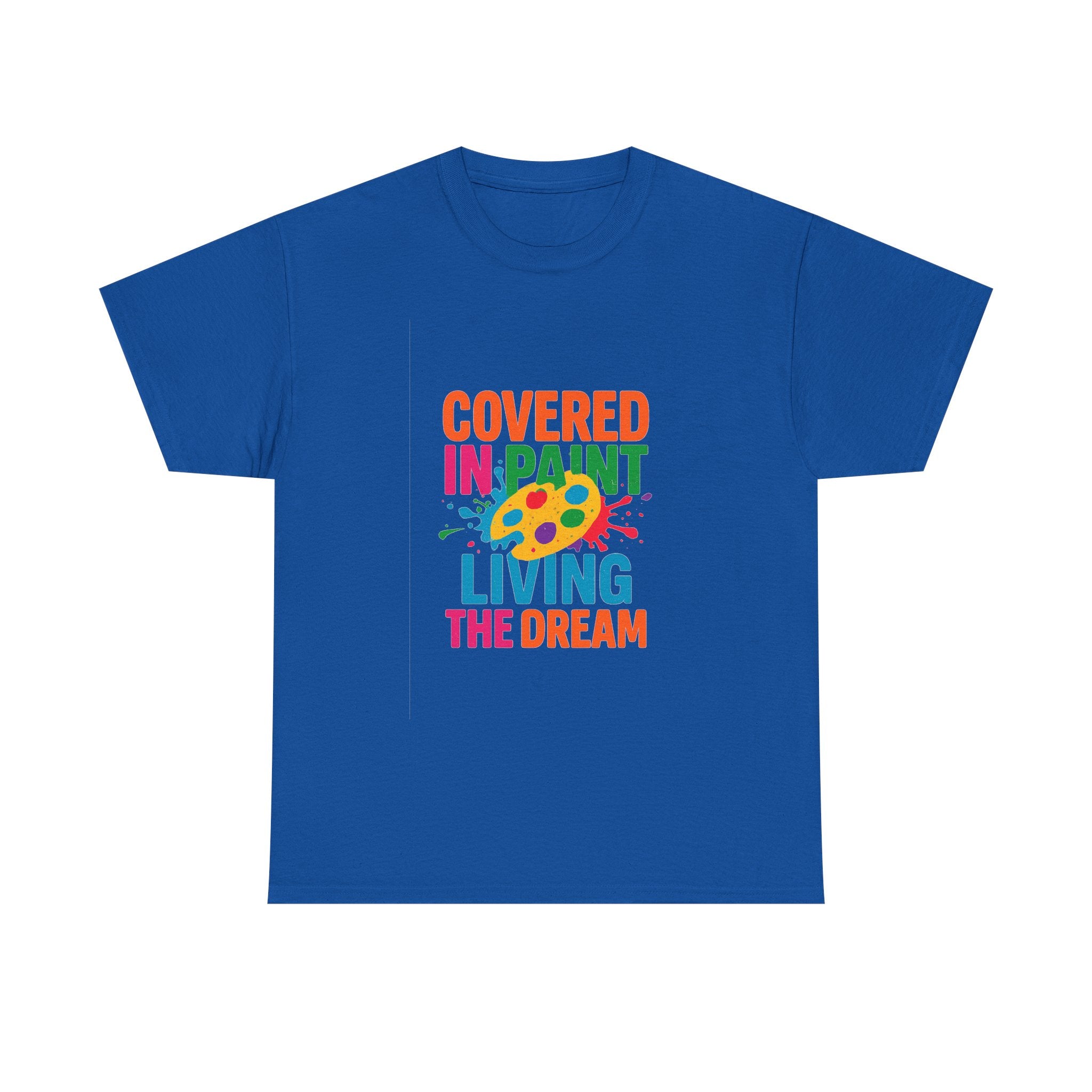 Art Teacher Covered In Paint Living The Dream T-Shirt | Teacher Gift | Graphic Tee
