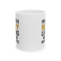 Powerlifter Heavy Lifting Needs Heavy Coffee Coffee Mug | Coffee Lover Gift | Ceramic Mug