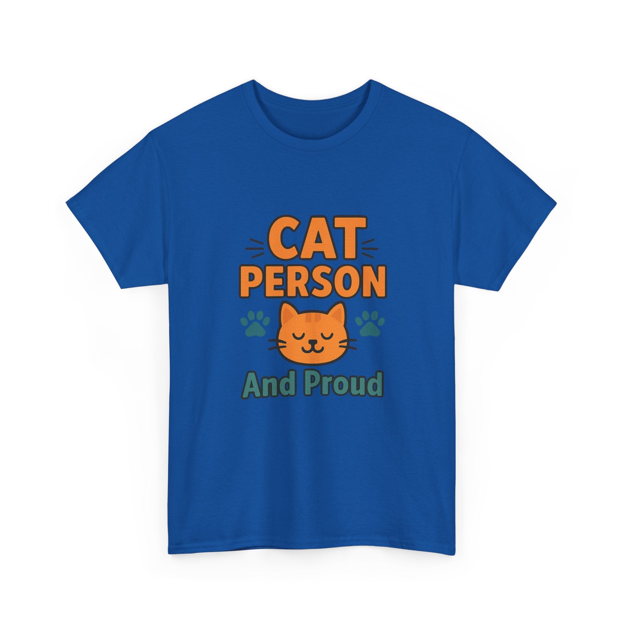 Cat Person And Proud T-Shirt | Cat Lover Gift | Graphic Tee