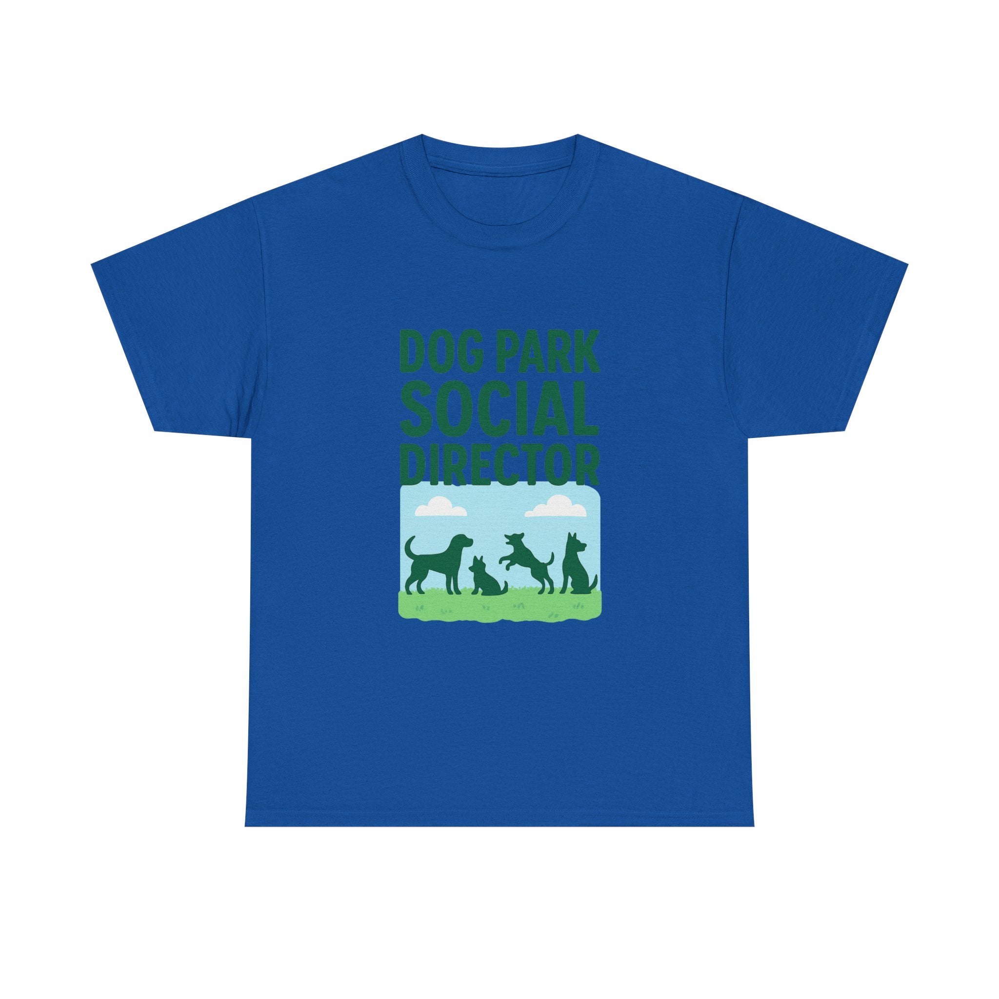 Dog Park Social Director T-Shirt | Dog Lover Gift | Graphic Tee