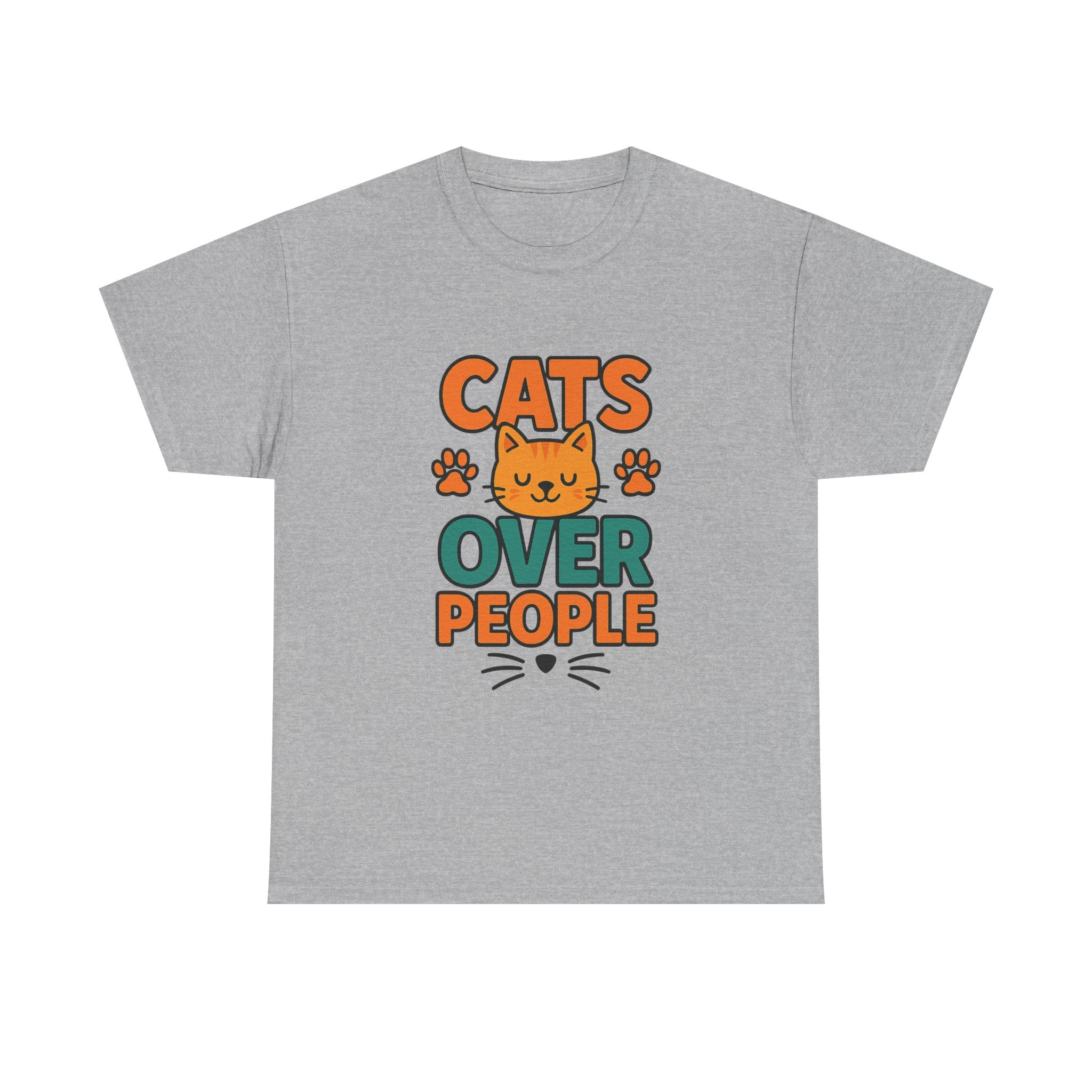 Cats Are My People T-Shirt | Funny Cat Lover Gift | Graphic Tee