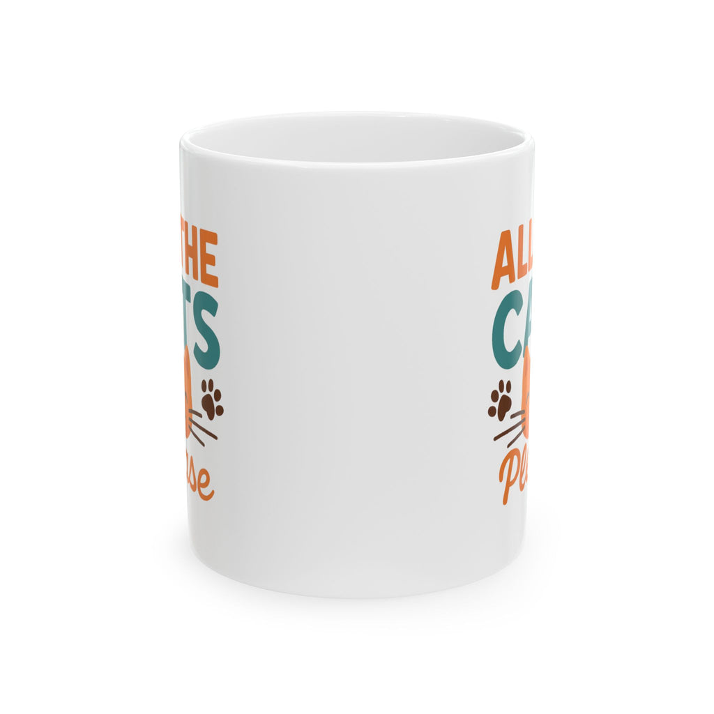 Cat Math One More Never Hurt Coffee Mug | Funny Cat Mom Gift | Ceramic Mug