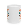 Cat Math One More Never Hurt Coffee Mug | Funny Cat Mom Gift | Ceramic Mug