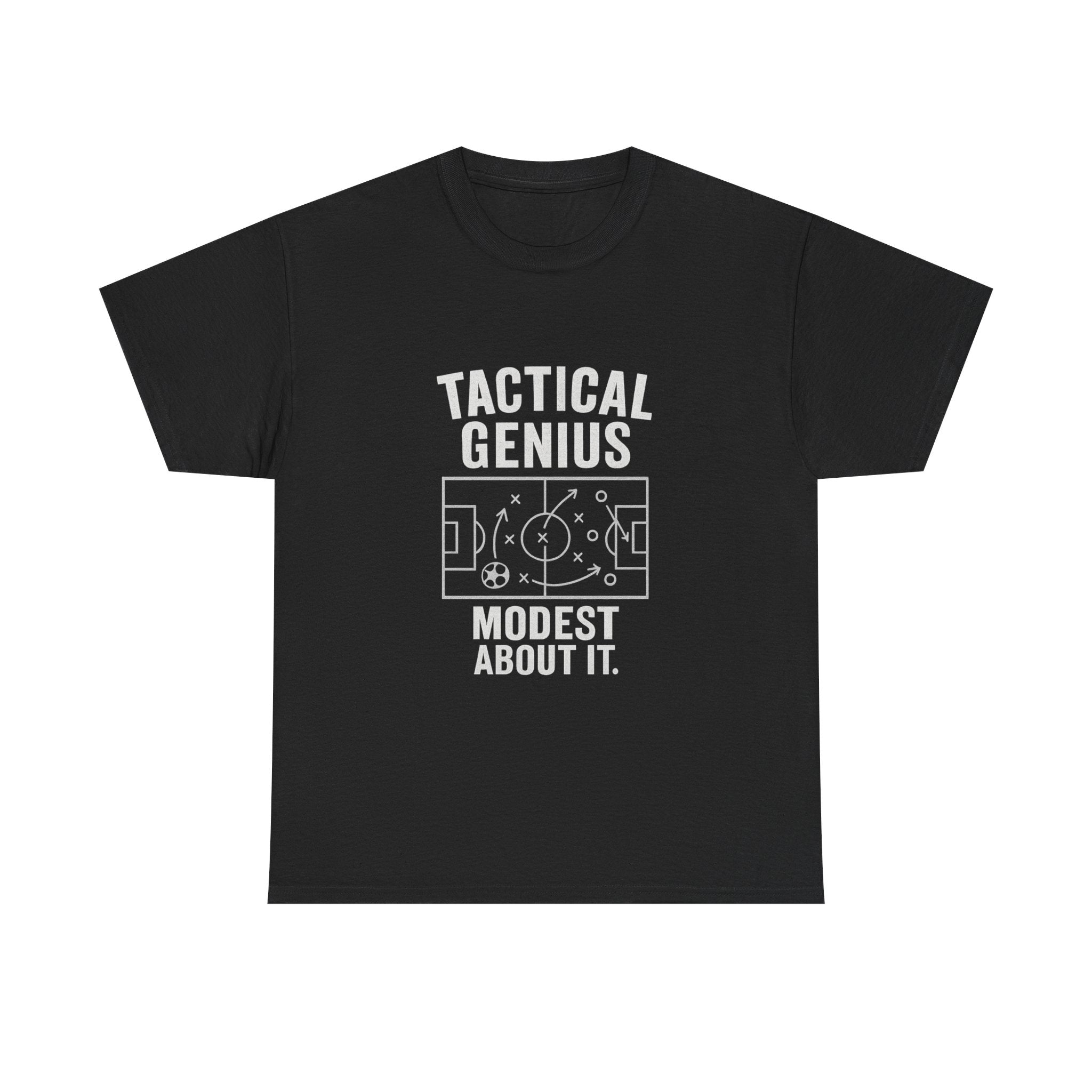 Soccer Coach Tactical Genius Modest About It T-Shirt | Unique Gift | Graphic Tee