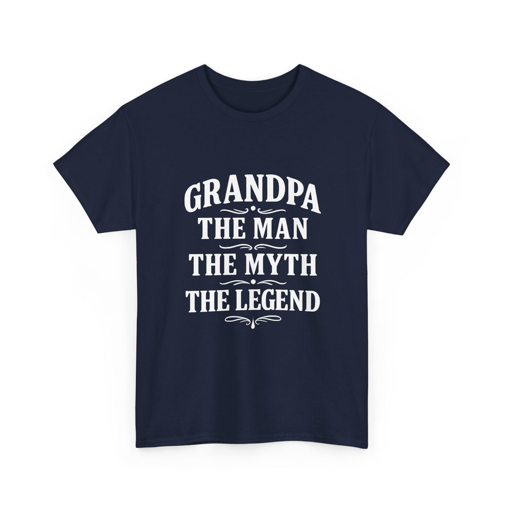 Grandpa The Man The Myth The Legend T-Shirt | Gift for Grandpa | Graphic Tee