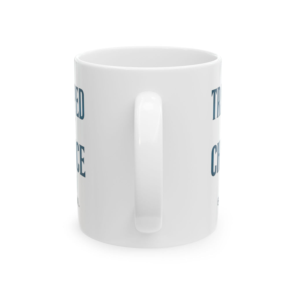 Escape Room Addict Trapped By Choice Coffee Mug | Unique Gift | Ceramic Mug