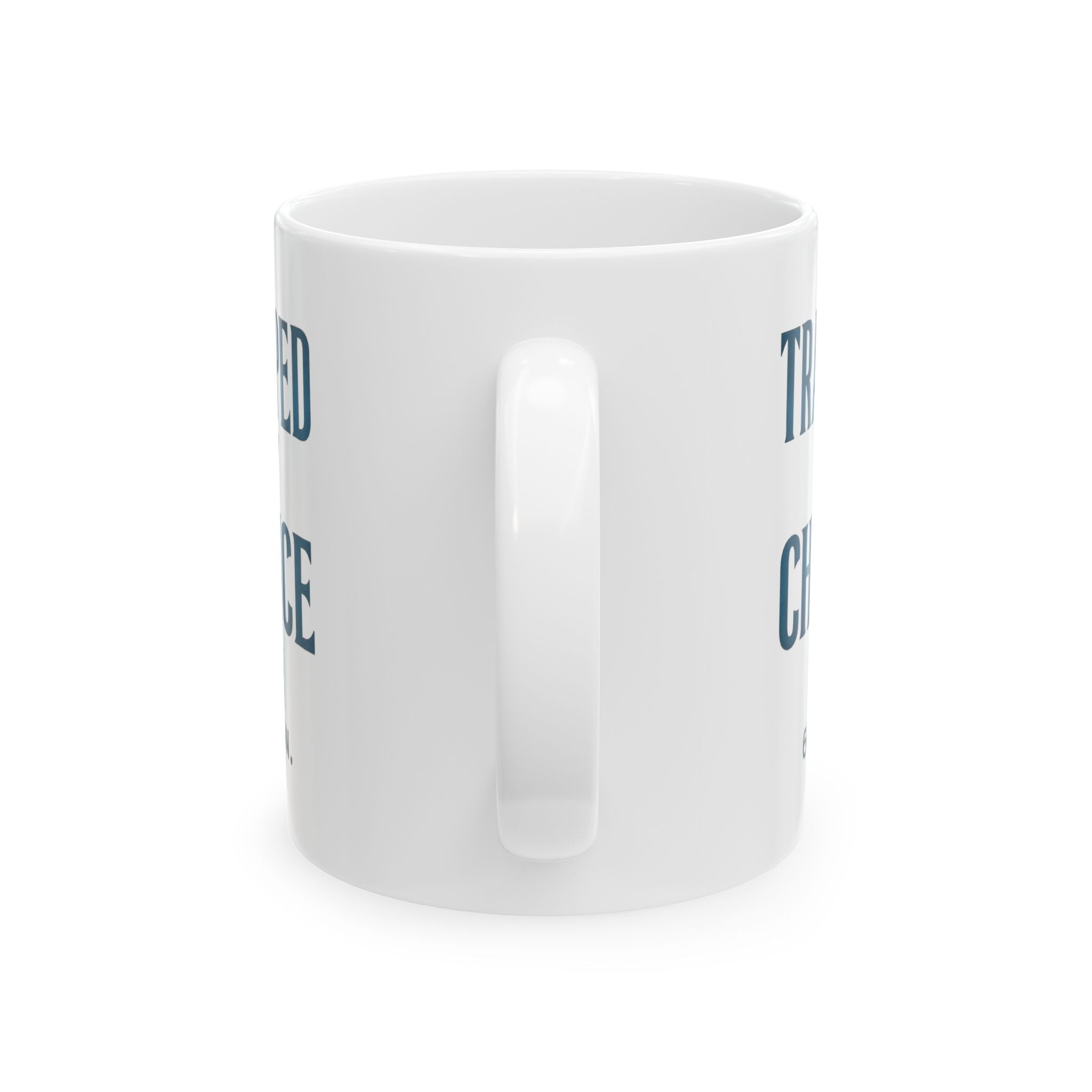 Escape Room Addict Trapped By Choice Coffee Mug | Unique Gift | Ceramic Mug