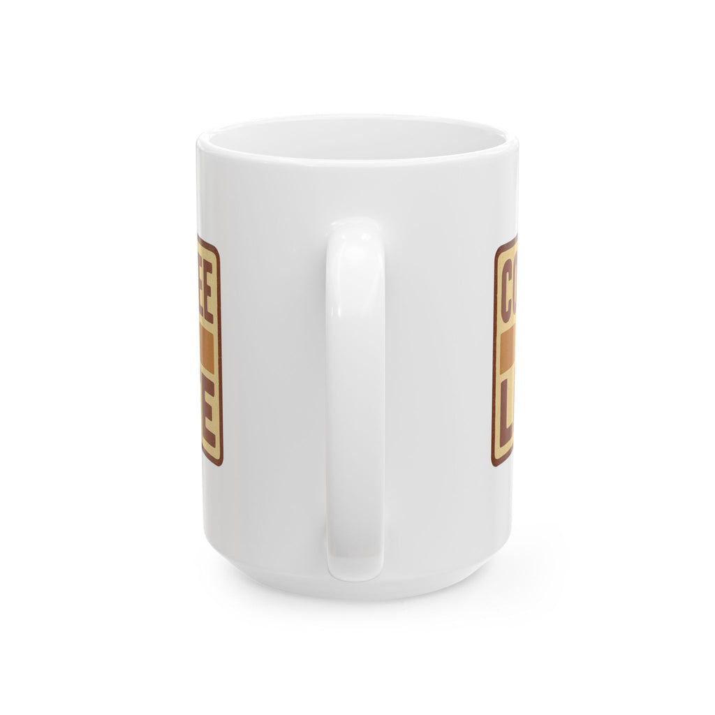 Coffee Is Life Science Agrees Coffee Mug | Funny Coffee Gift | Ceramic Mug