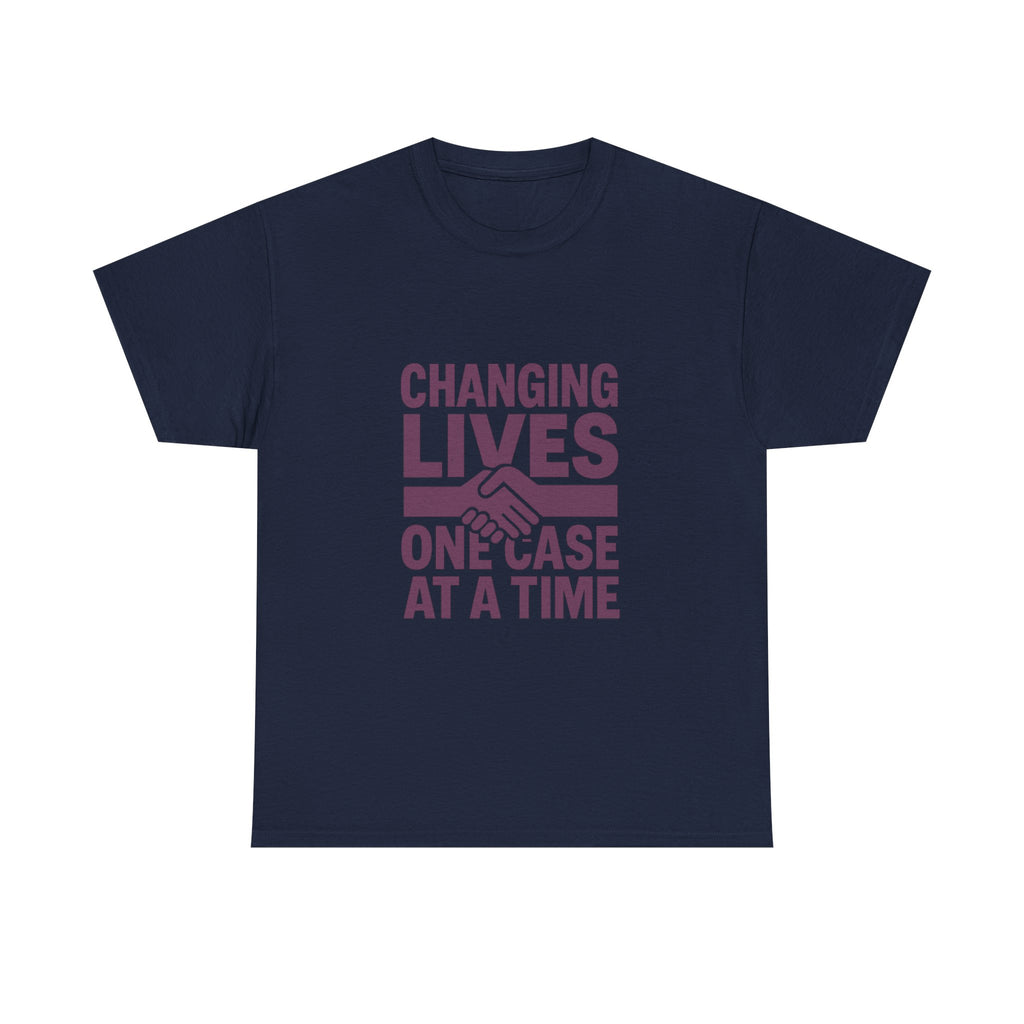 Social Worker Changing Lives One Case At A Time T-Shirt | Unique Gift | Graphic Tee
