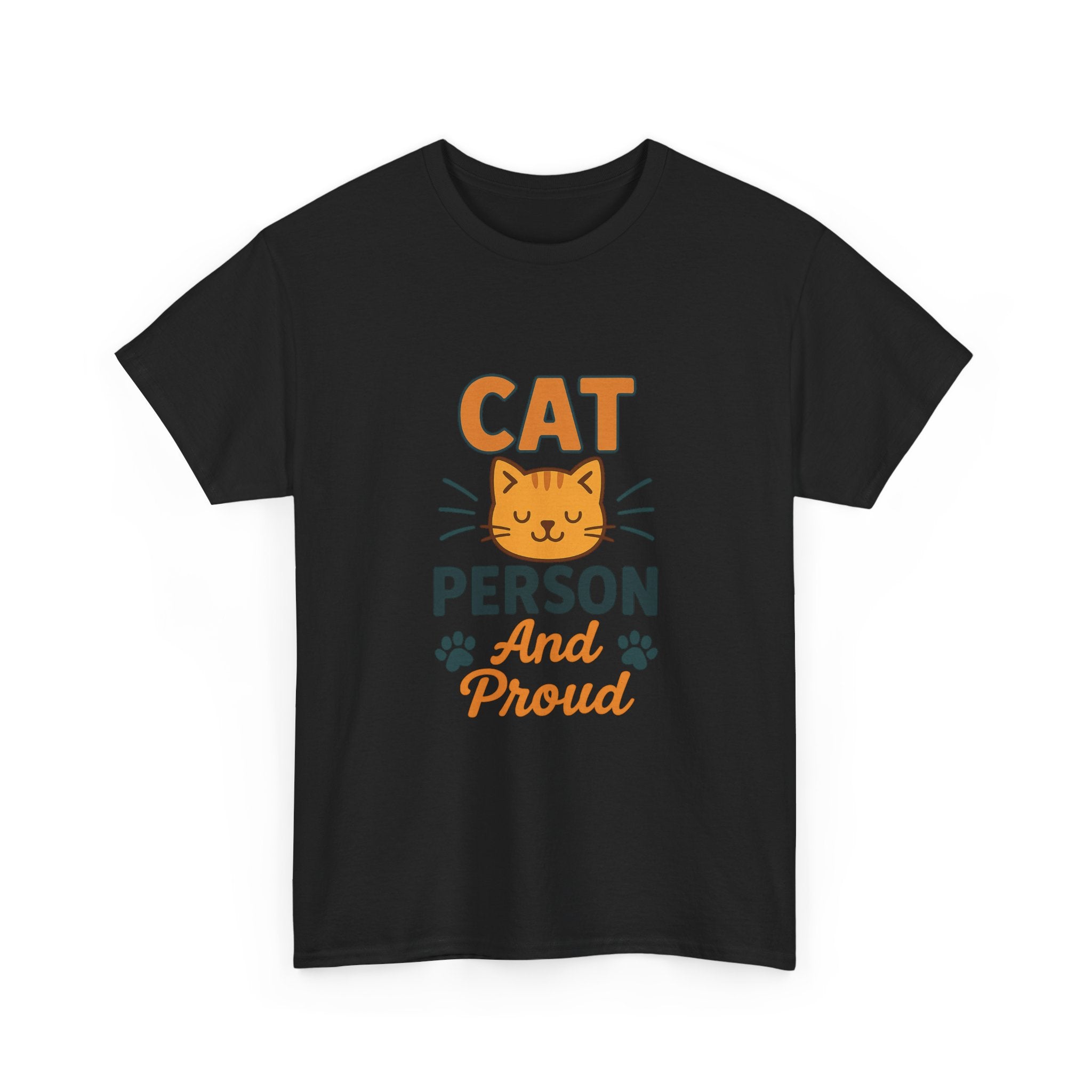 Cat Person Warning May Talk About Cats T-Shirt | Funny Cat Humor | Graphic Tee