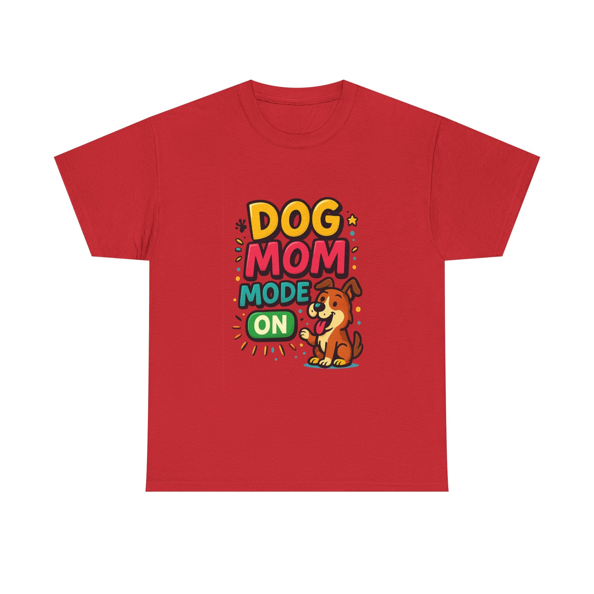 Fueled By Coffee And Dog Cuddles T-Shirt | Dog Mom Gift | Graphic Tee