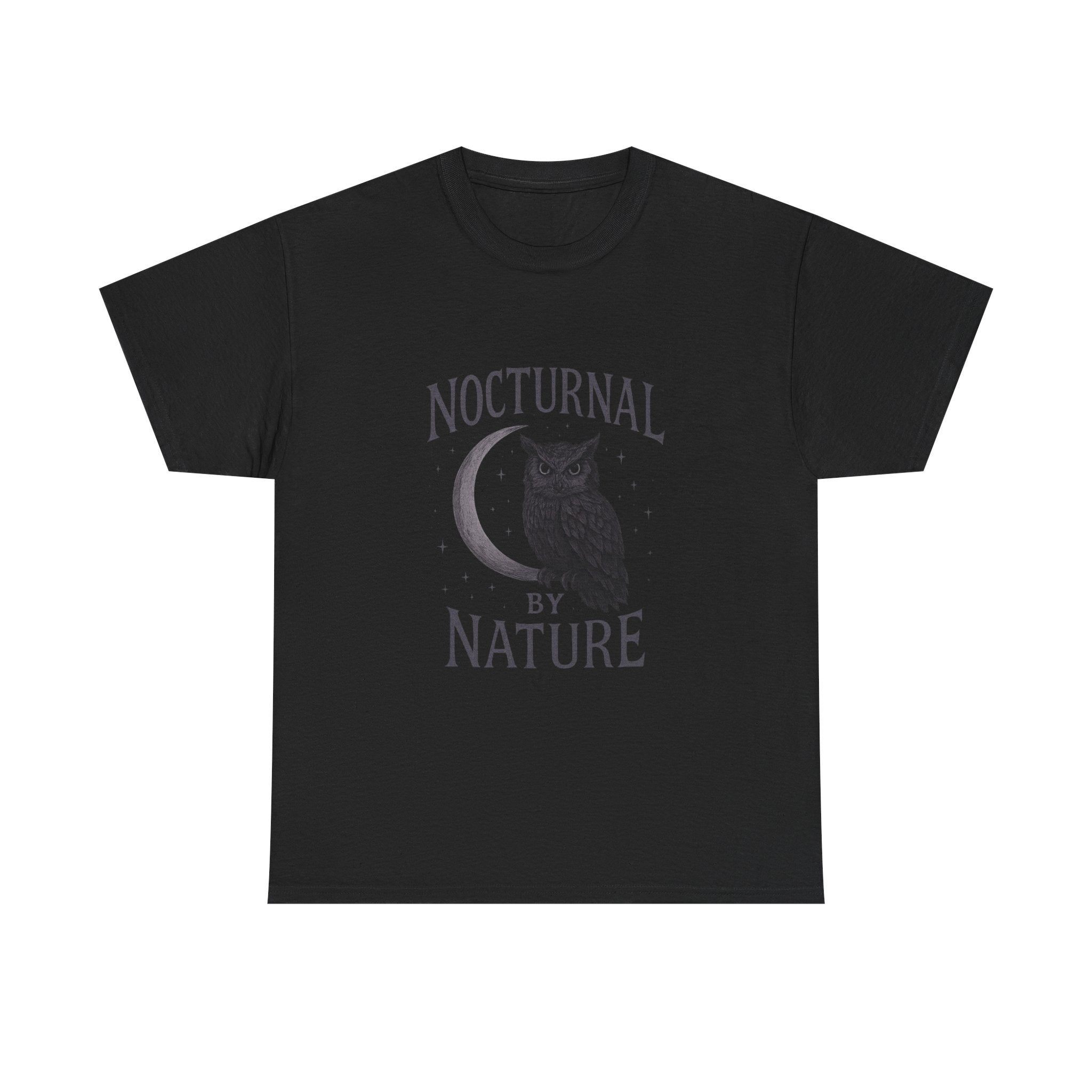Nocturnal By Nature T-Shirt | Unique Gift | Graphic Tee