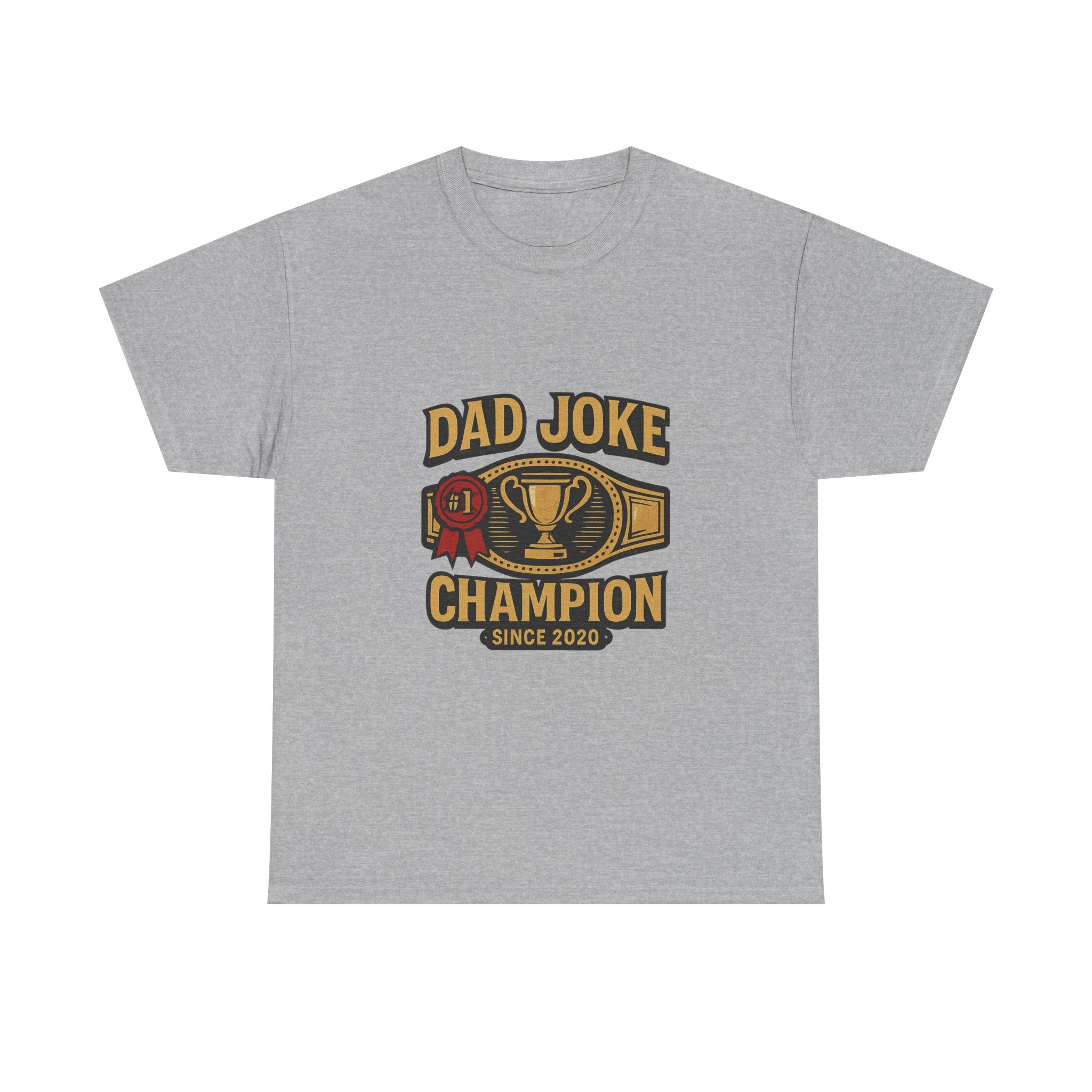 Dad Joke Champion Since 2020 T-Shirt | Gift for Dad | Graphic Tee