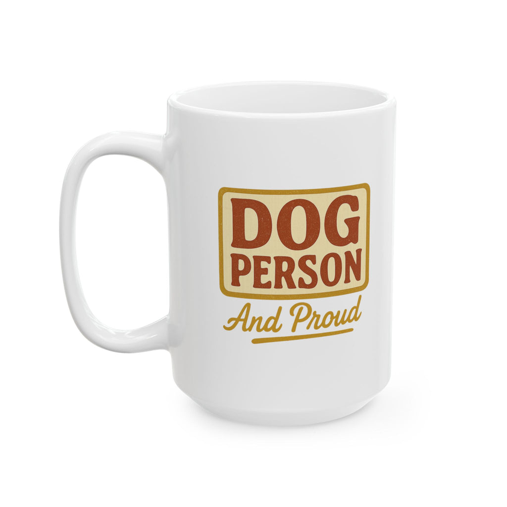 100 Percent Dog Person Do Not Adjust Coffee Mug | Funny Dog Gift | Ceramic Mug