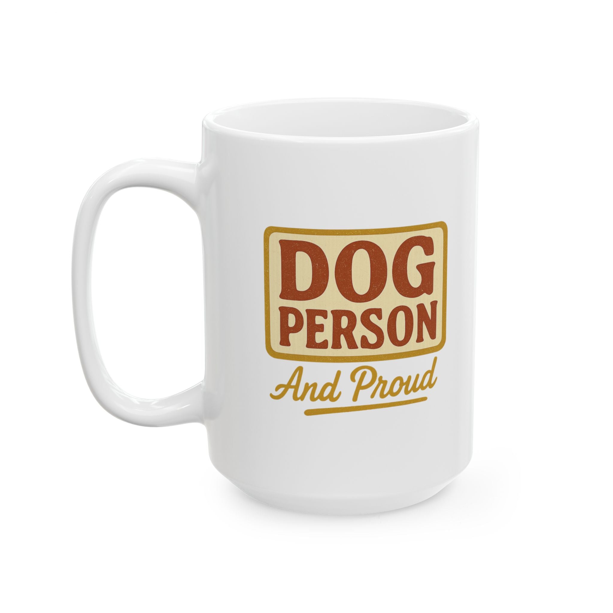 100 Percent Dog Person Do Not Adjust Coffee Mug | Funny Dog Gift | Ceramic Mug