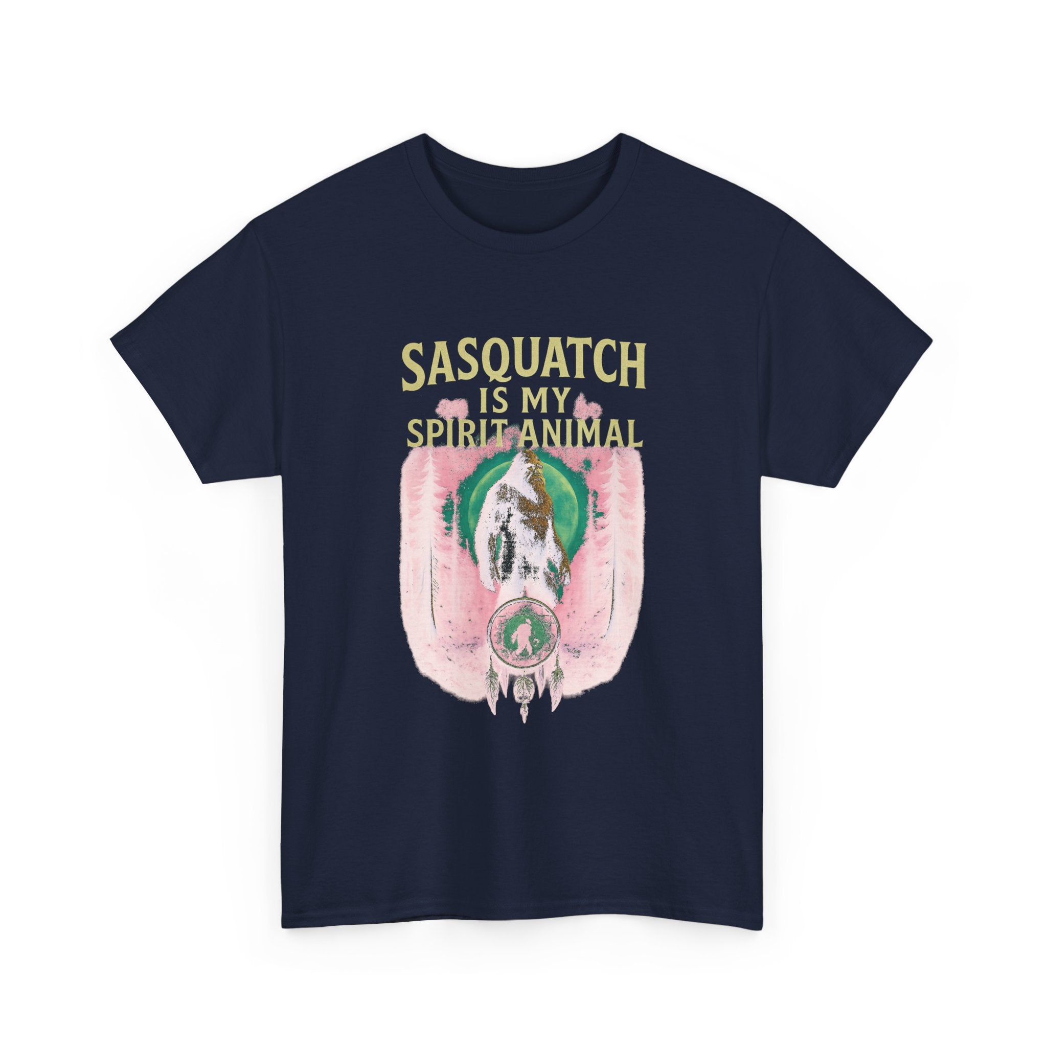 Sasquatch Is My Spirit Animal T-Shirt | Unique Gift | Graphic Tee