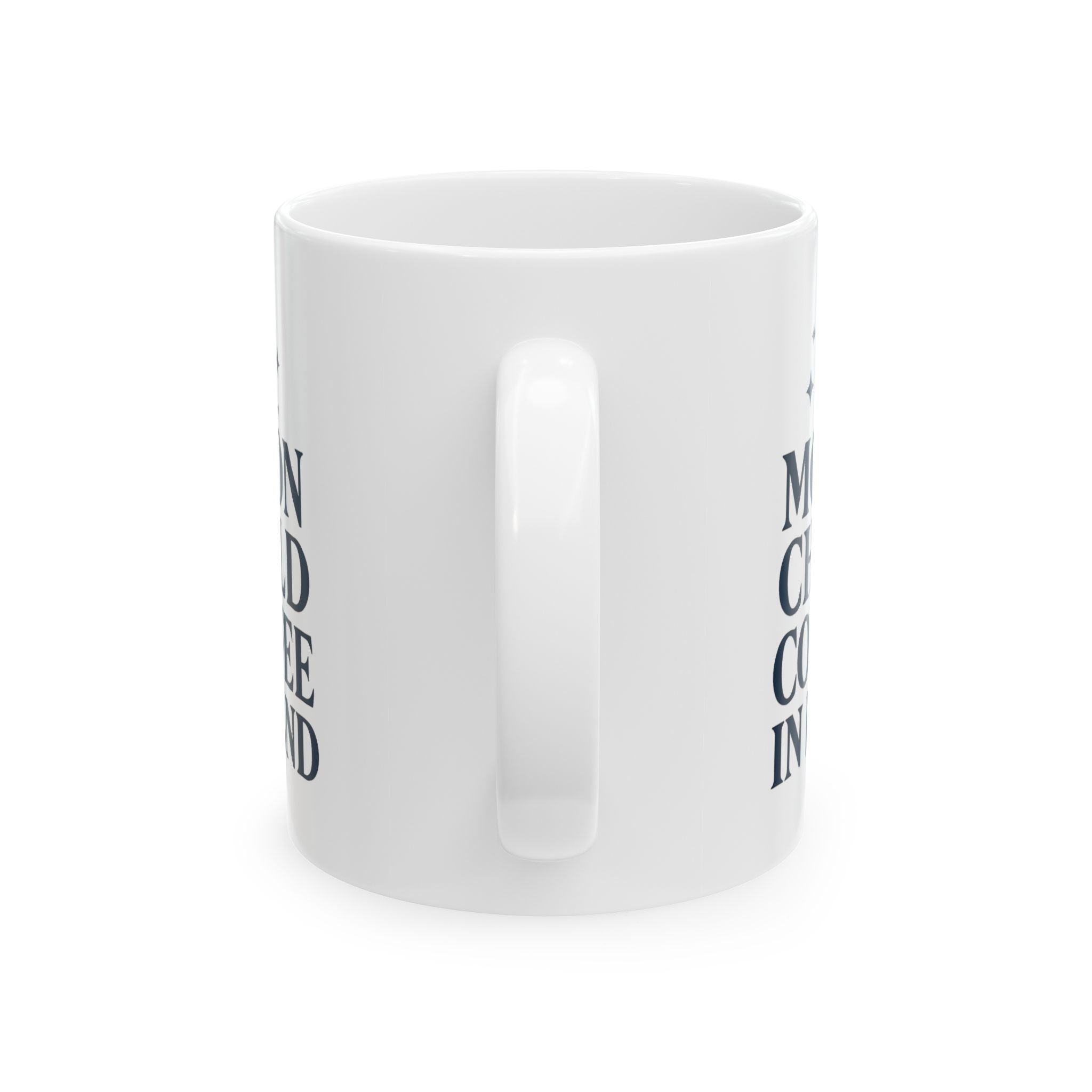 Stargazer Moon Child Coffee In Hand Coffee Mug | Coffee Lover Gift | Ceramic Mug