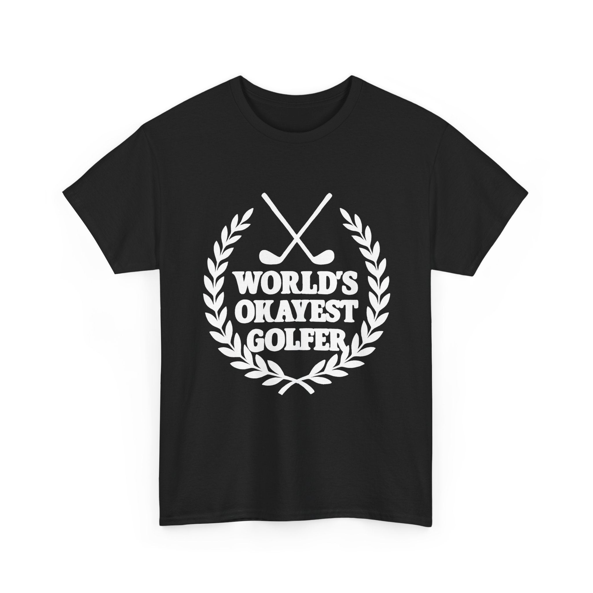 World's Okayest Golfer Sports T-Shirt | Golf Lover Gift | Graphic Tee