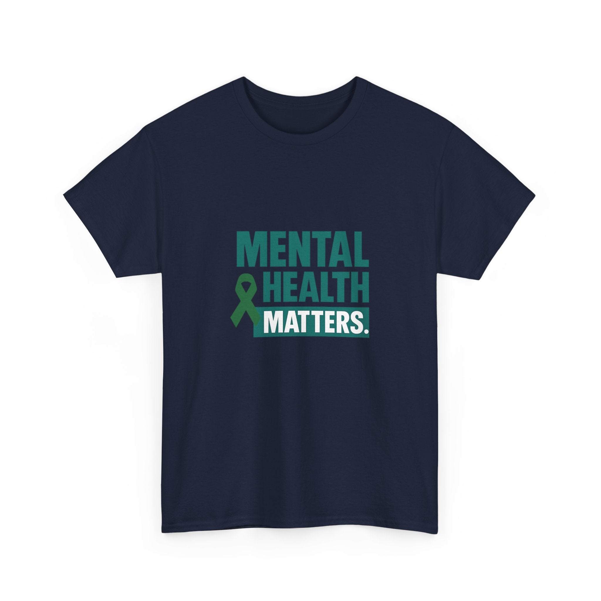 Mental Health Matters Full Stop T-Shirt | Unique Gift | Graphic Tee