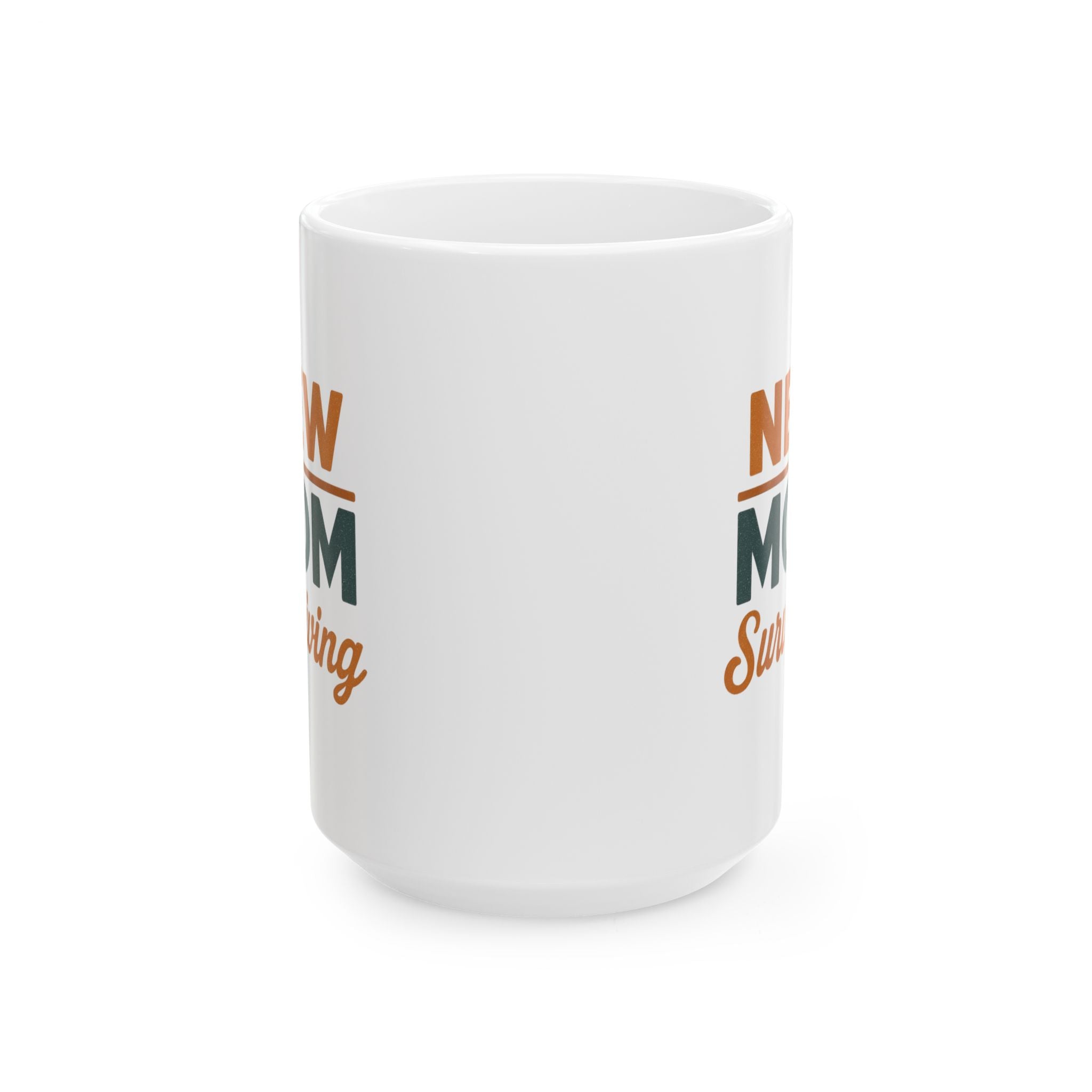 Newborn Mom Boss Level Unlocked Coffee Mug | Funny New Mom Gift | Ceramic Mug