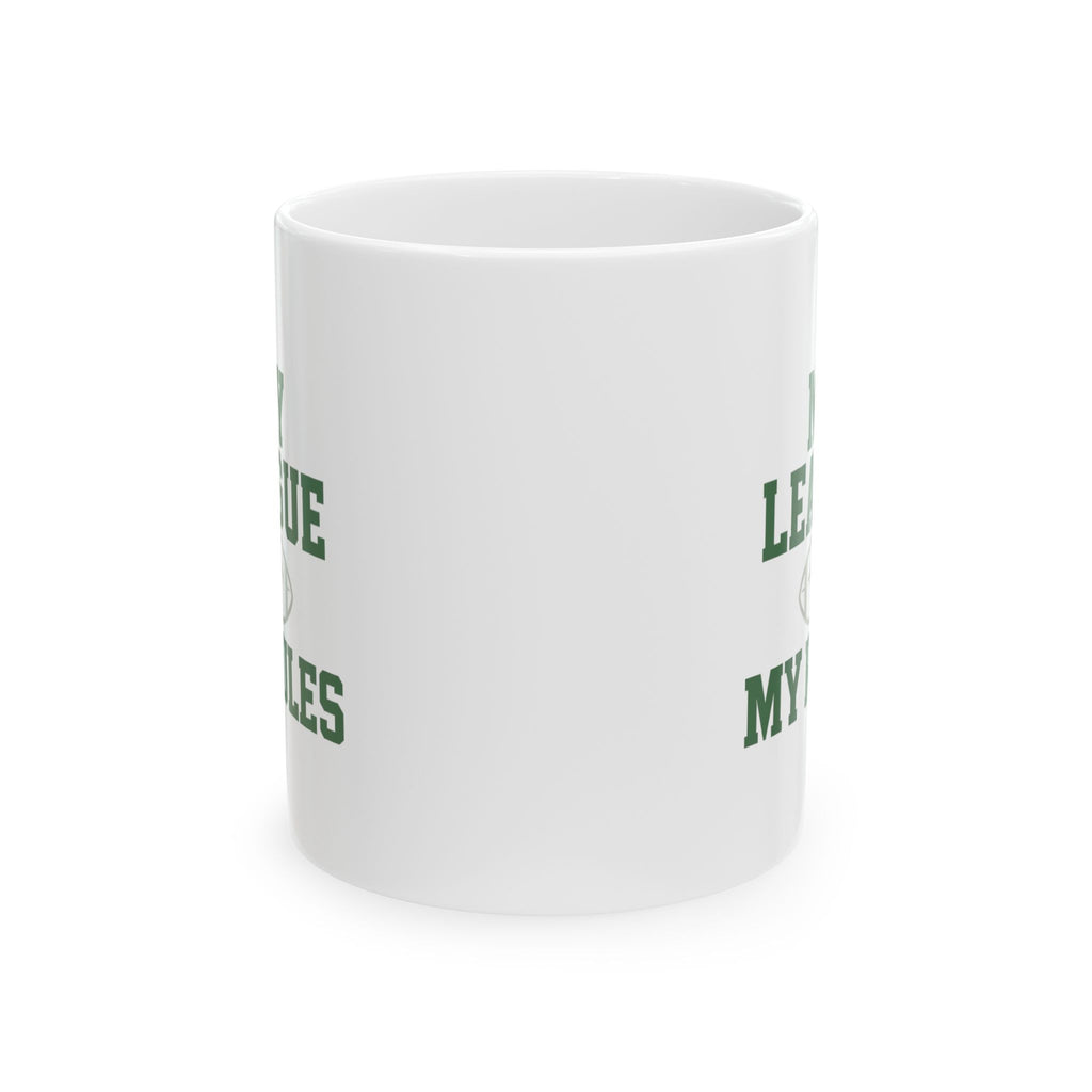 Fantasy Football Commissioner My League My Rules Coffee Mug | Unique Gift | Ceramic Mug