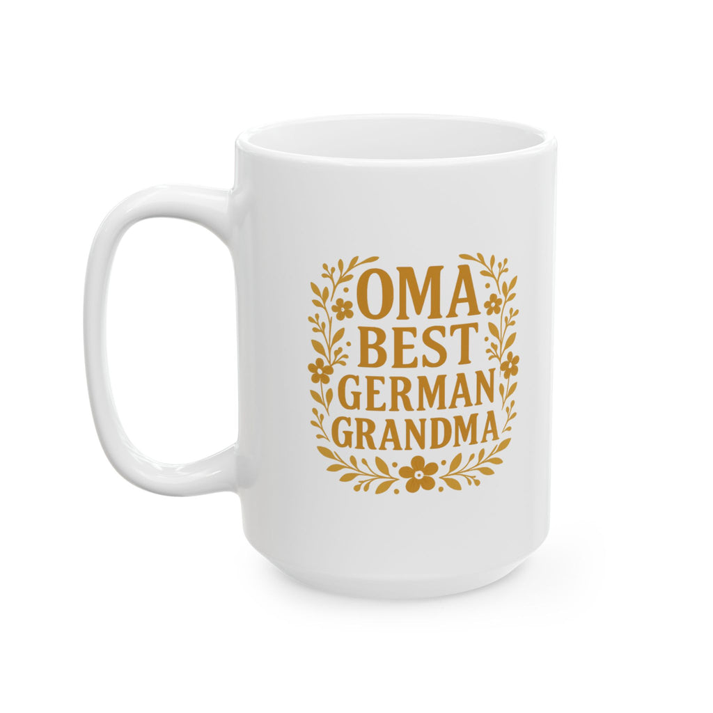 Oma Best German Grandma Coffee Mug | Gift for Grandma | Ceramic Mug