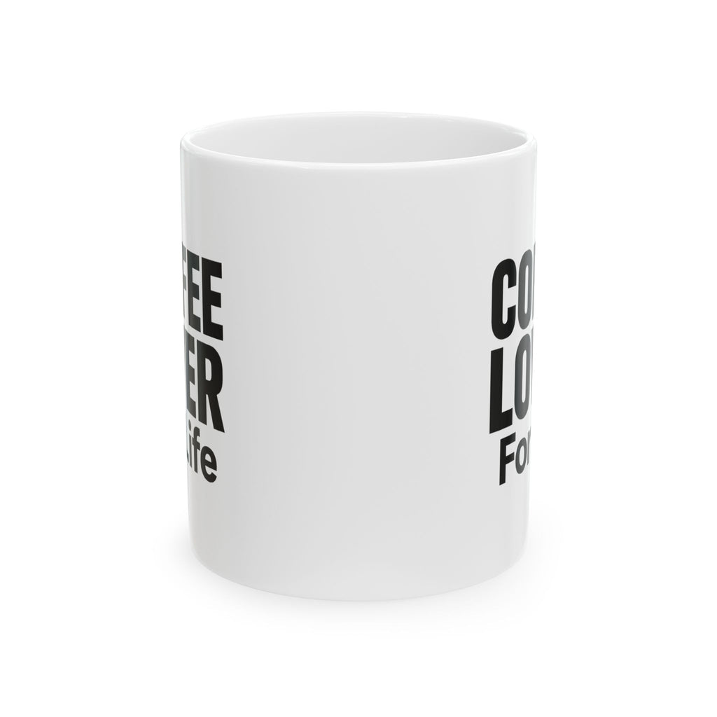 Heart Full Of Coffee Coffee Mug | Coffee Lover Appreciation | Ceramic Mug