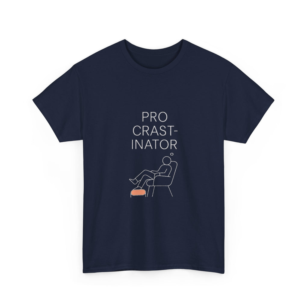 Procrastination Expert Award Pending T-Shirt | Funny Gift | Graphic Tee