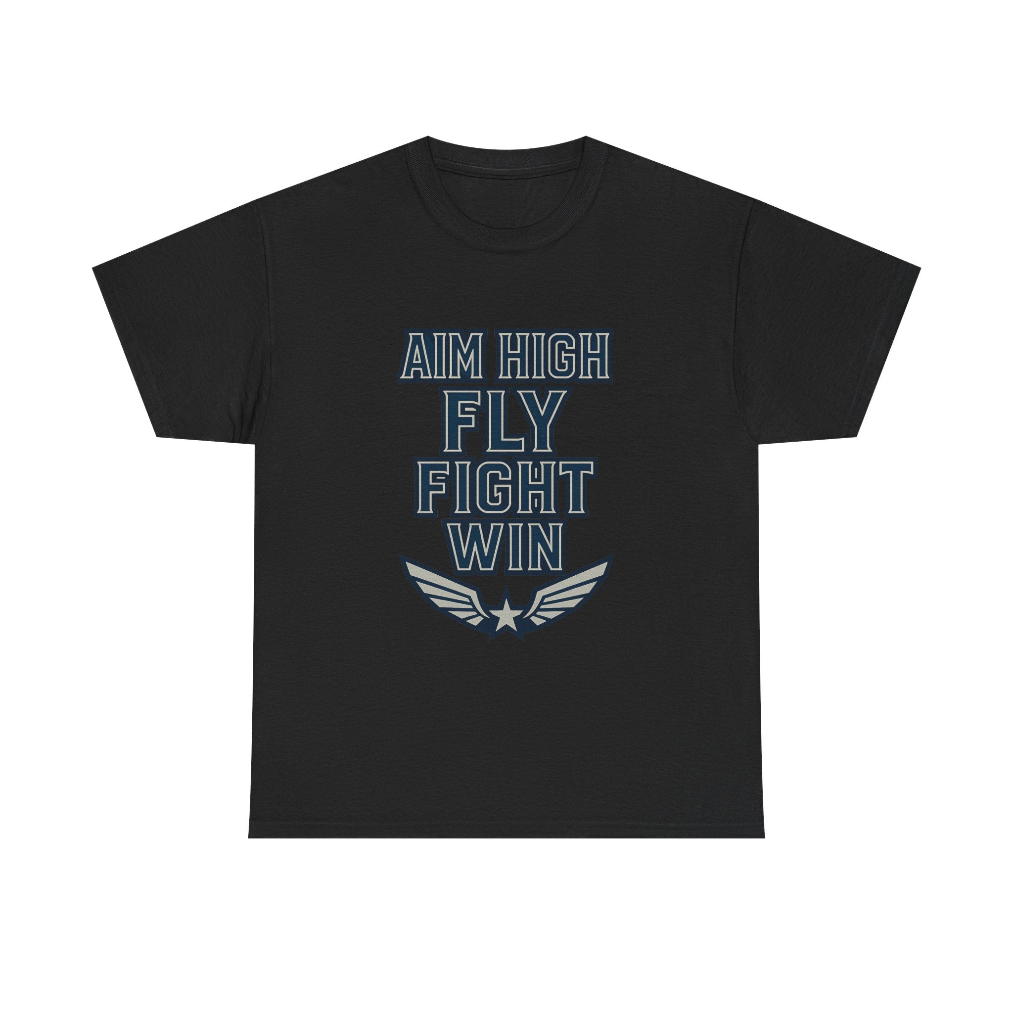 Air Force Veteran Aim High Fly Fight Win T-Shirt | Veteran Gift | Graphic Tee